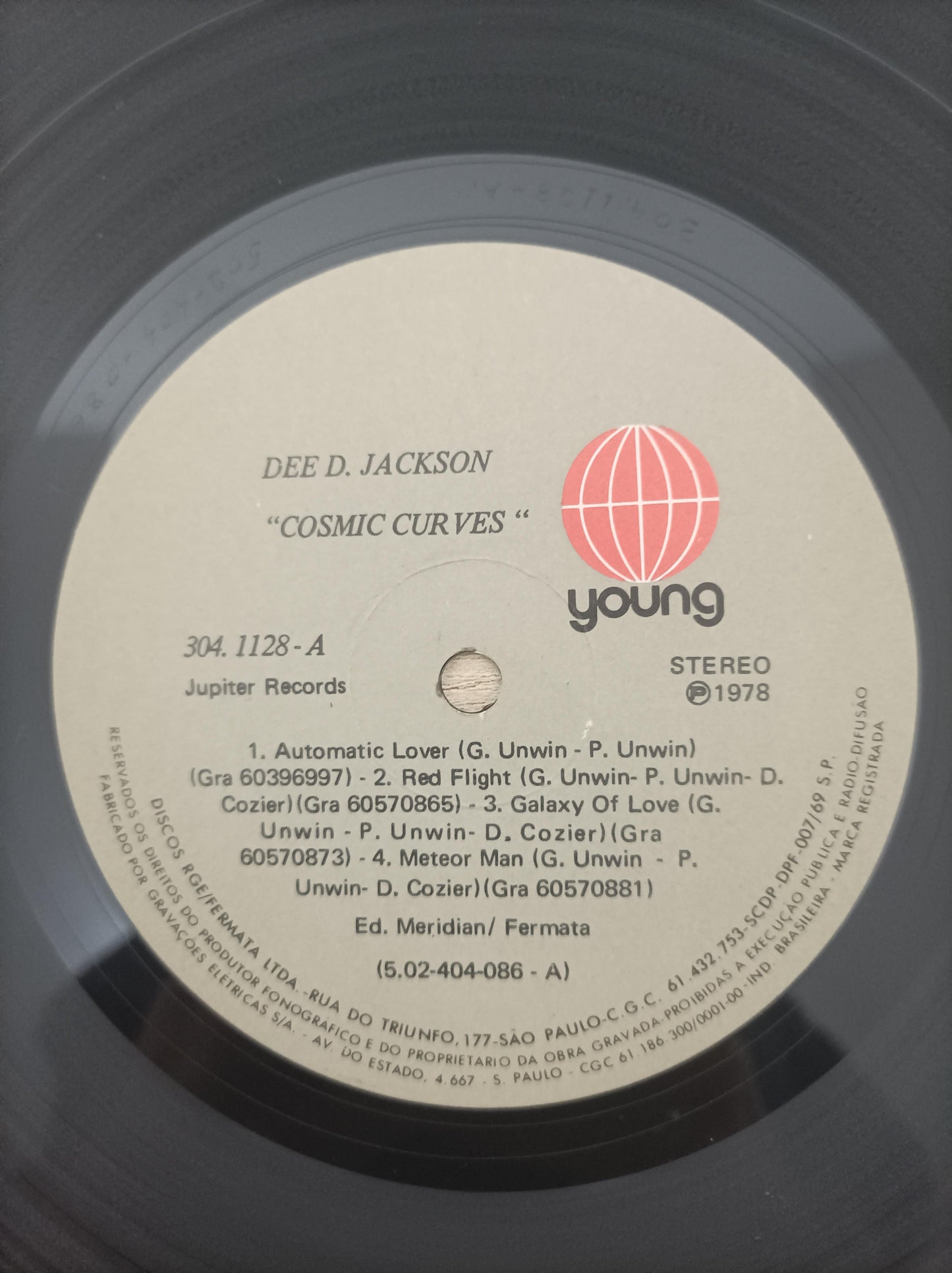 Lp Vinil Dee D. Jackson Cosmic Curves
