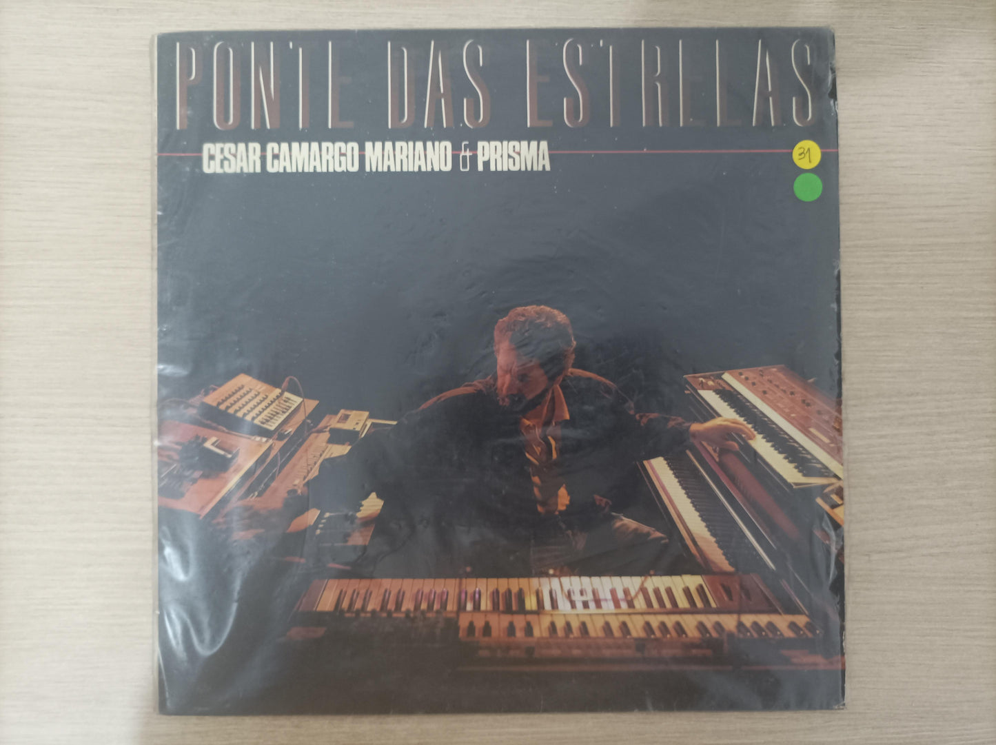 Disco Vinil Ponte Das Estrelas César Camargo Com Encarte A