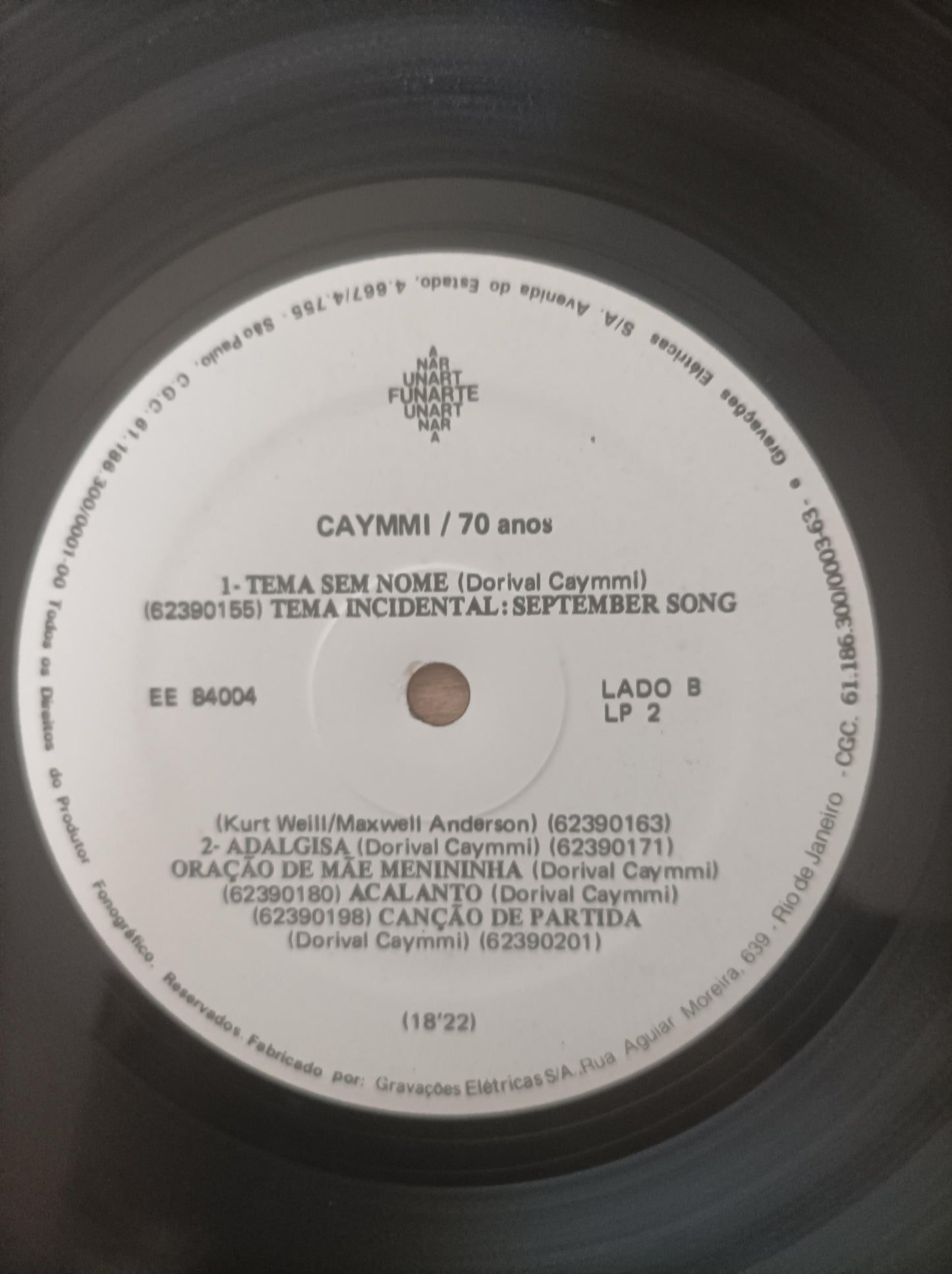 Lp Vinil Dorival Caymmi Setenta Anos Duplo Com Encartes
