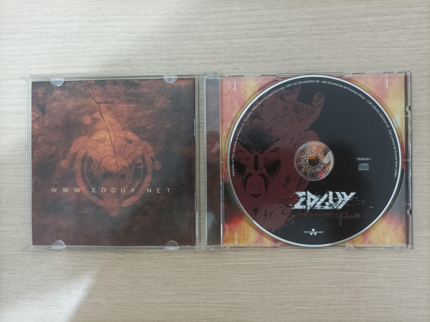 CD Edguy Hellfire Club