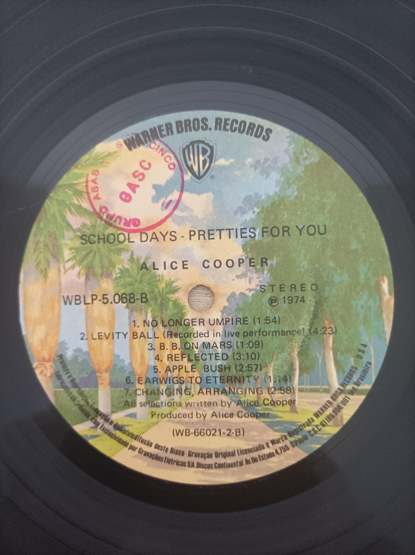 Lp Vinil Alice Cooper School Days Duplo, Leia