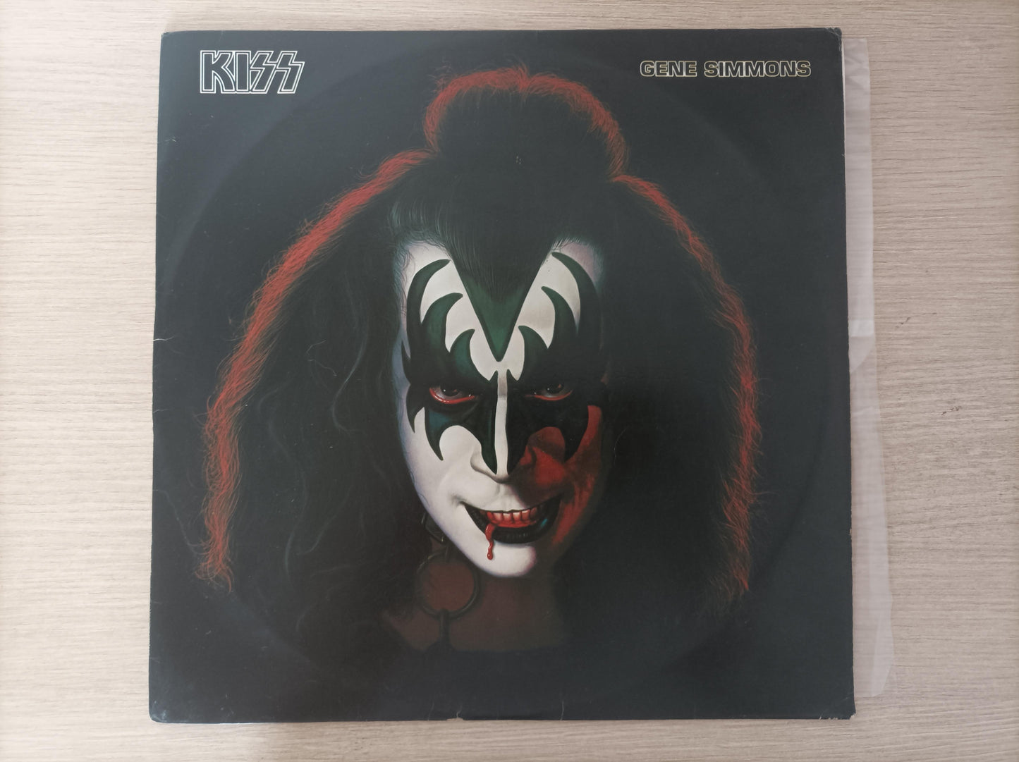 Lp Vinil Kiss Gene Simmons Com Encarte