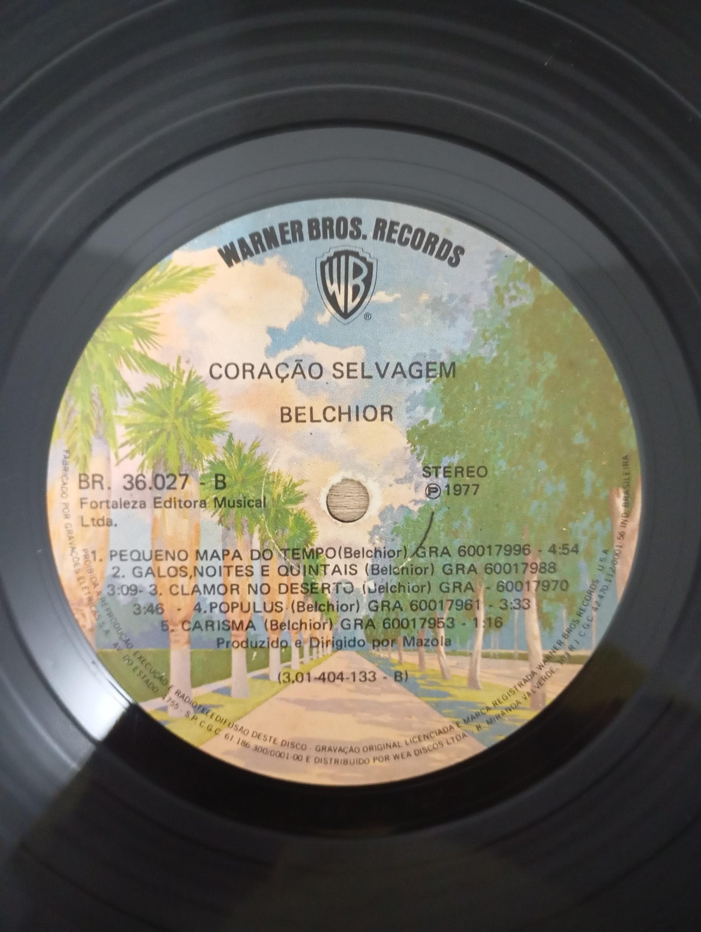 Lp Vinil Belchior Coração Selvagem Capa Dupla