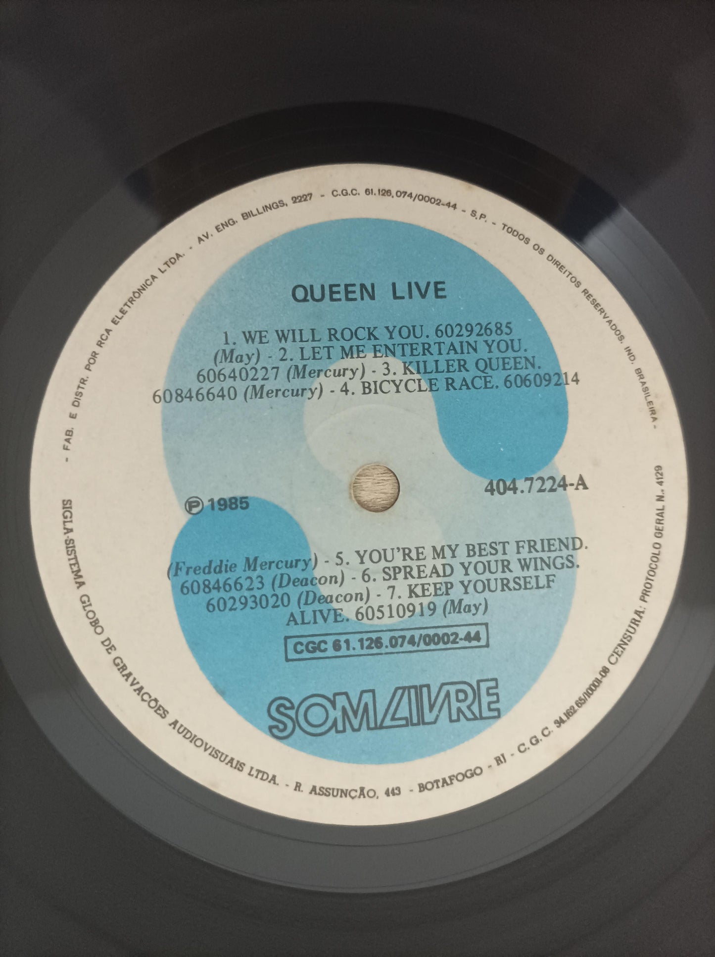 Lp Vinil Queen Live