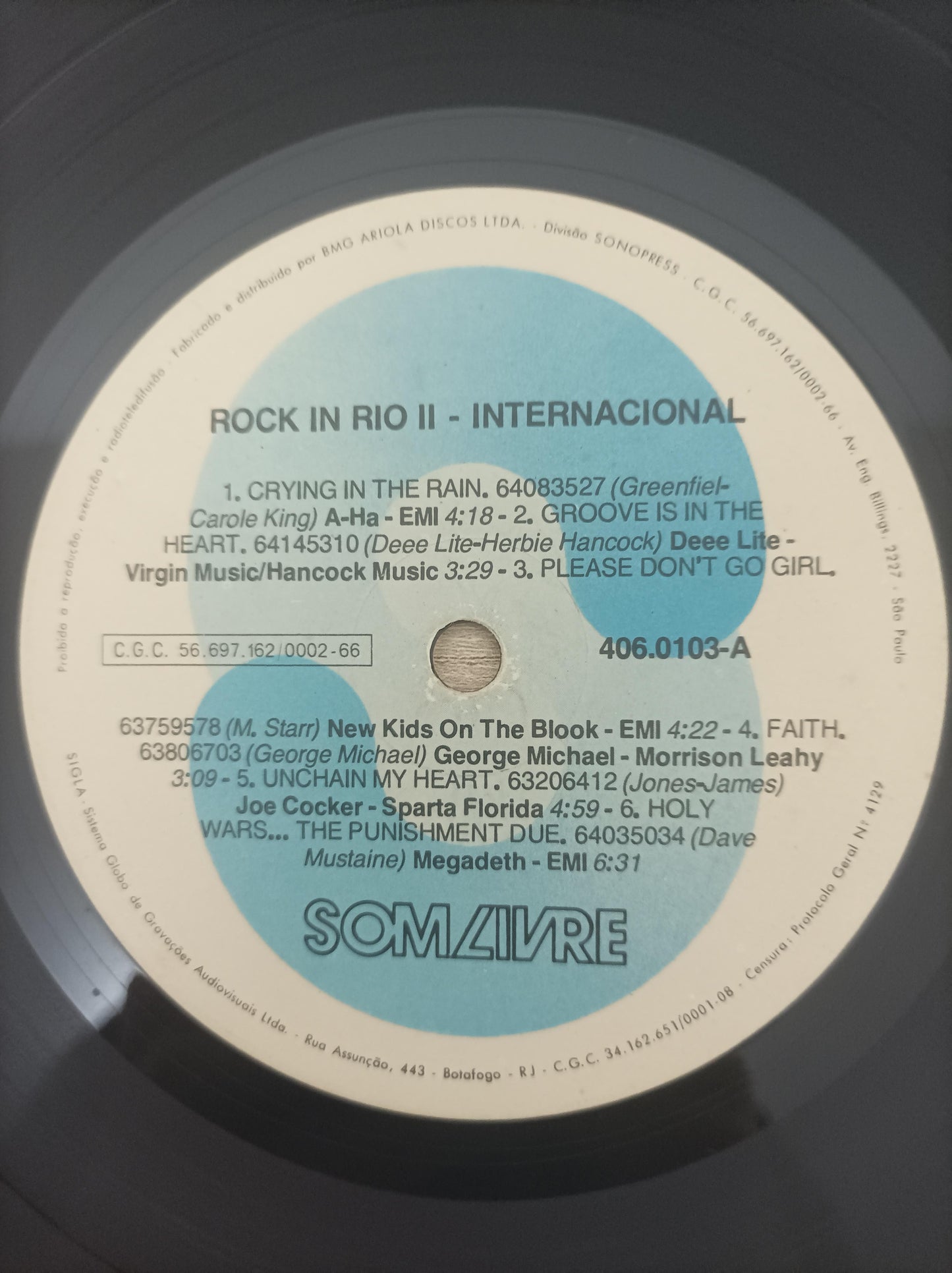 Lp Vinil Rock in Rio II Internacional