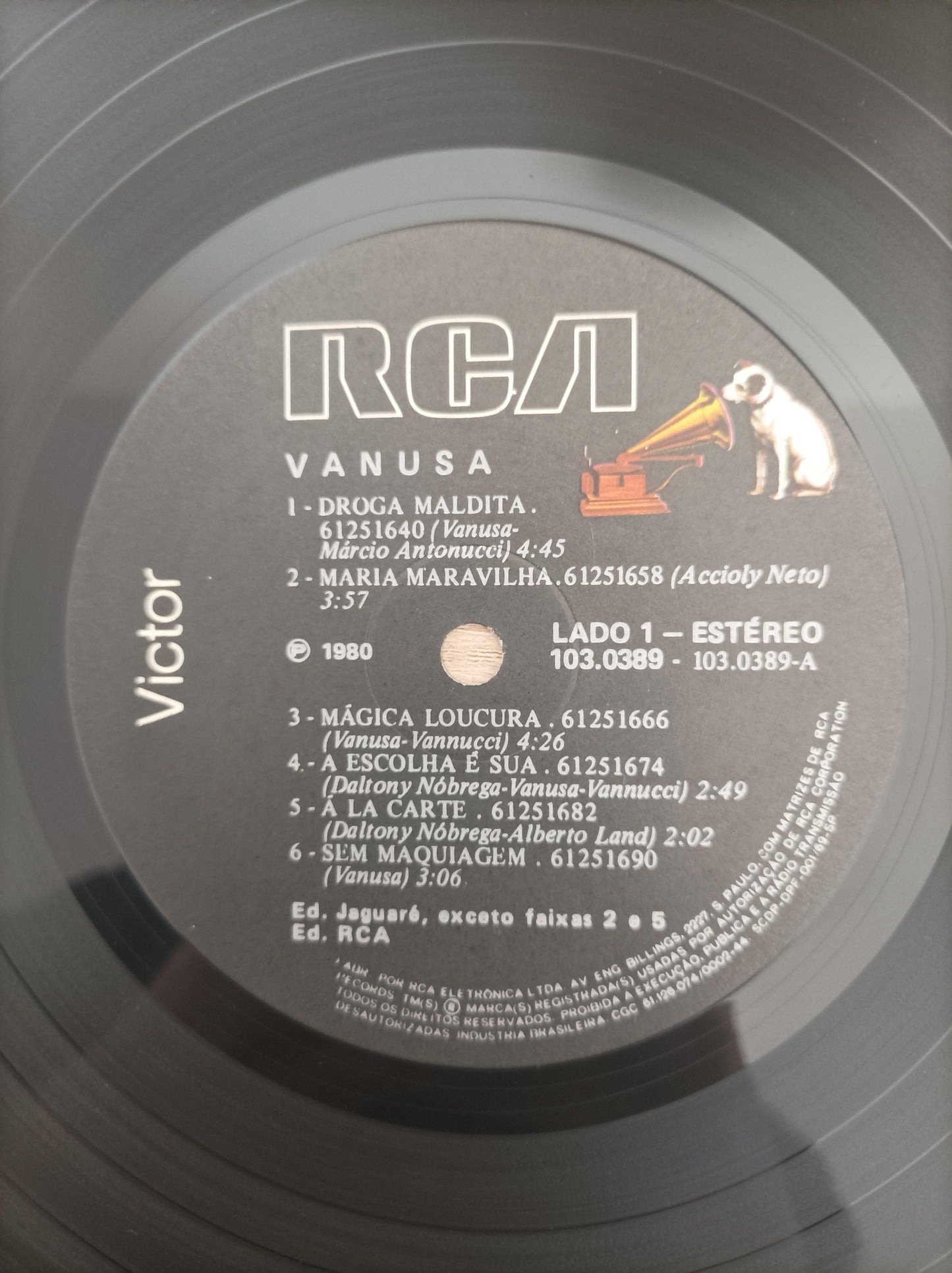 Lp Vinil Vanusa 1980