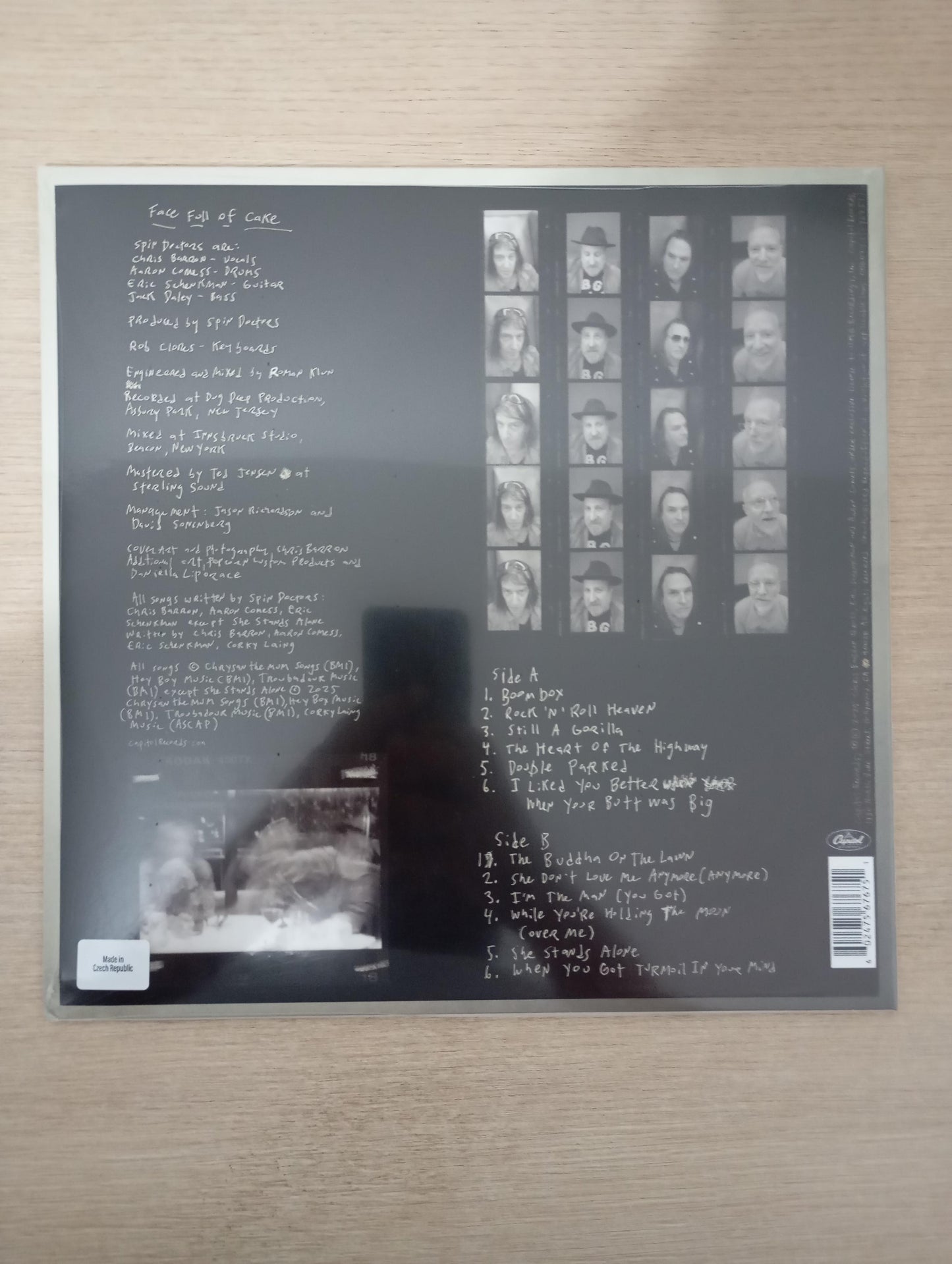 Lp Vinil Spin Doctors Face Full Of Cake 2025 Novo Importado