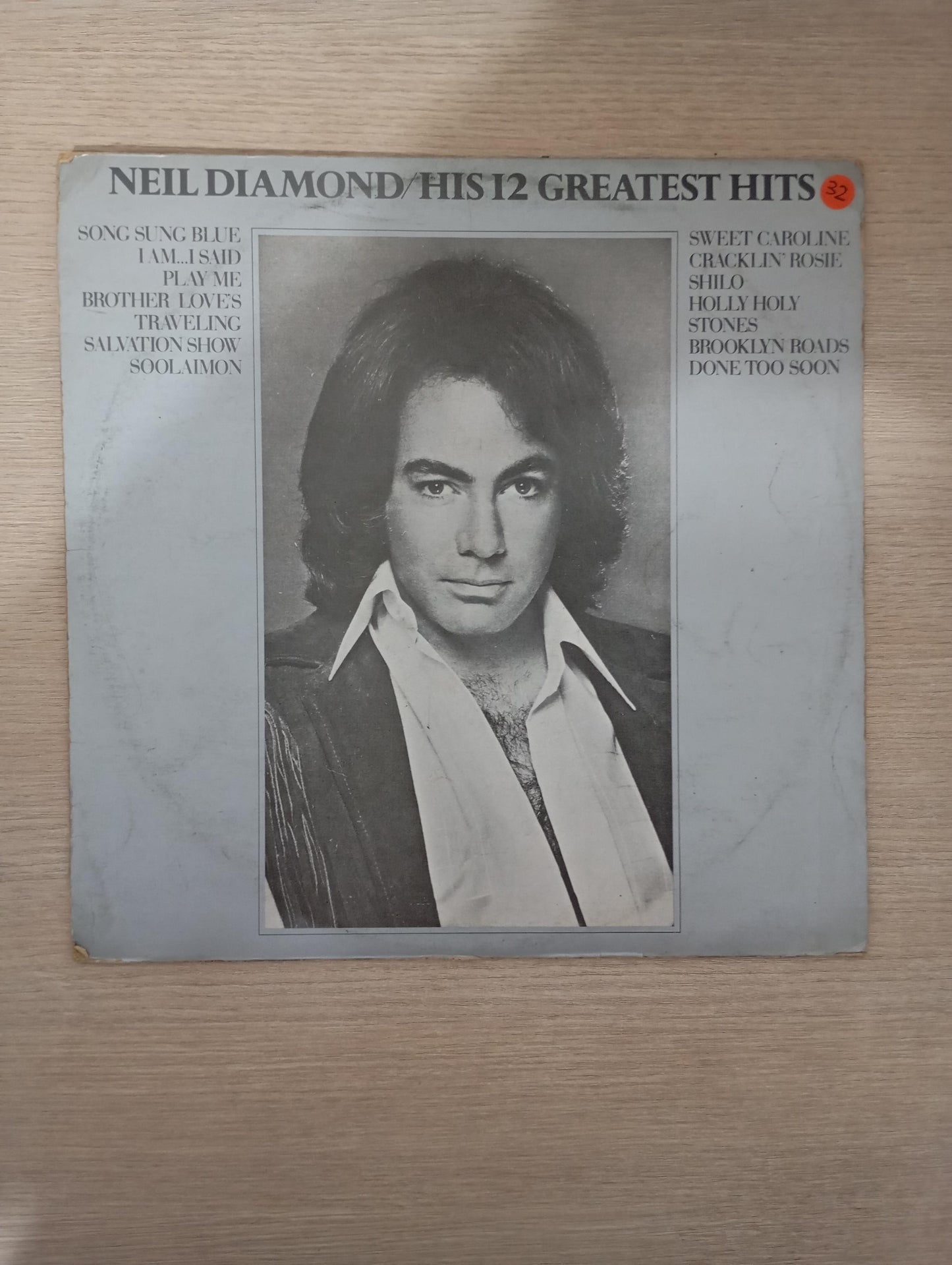 Lp Vinil Neil Diamond His 12 Greatest Hits