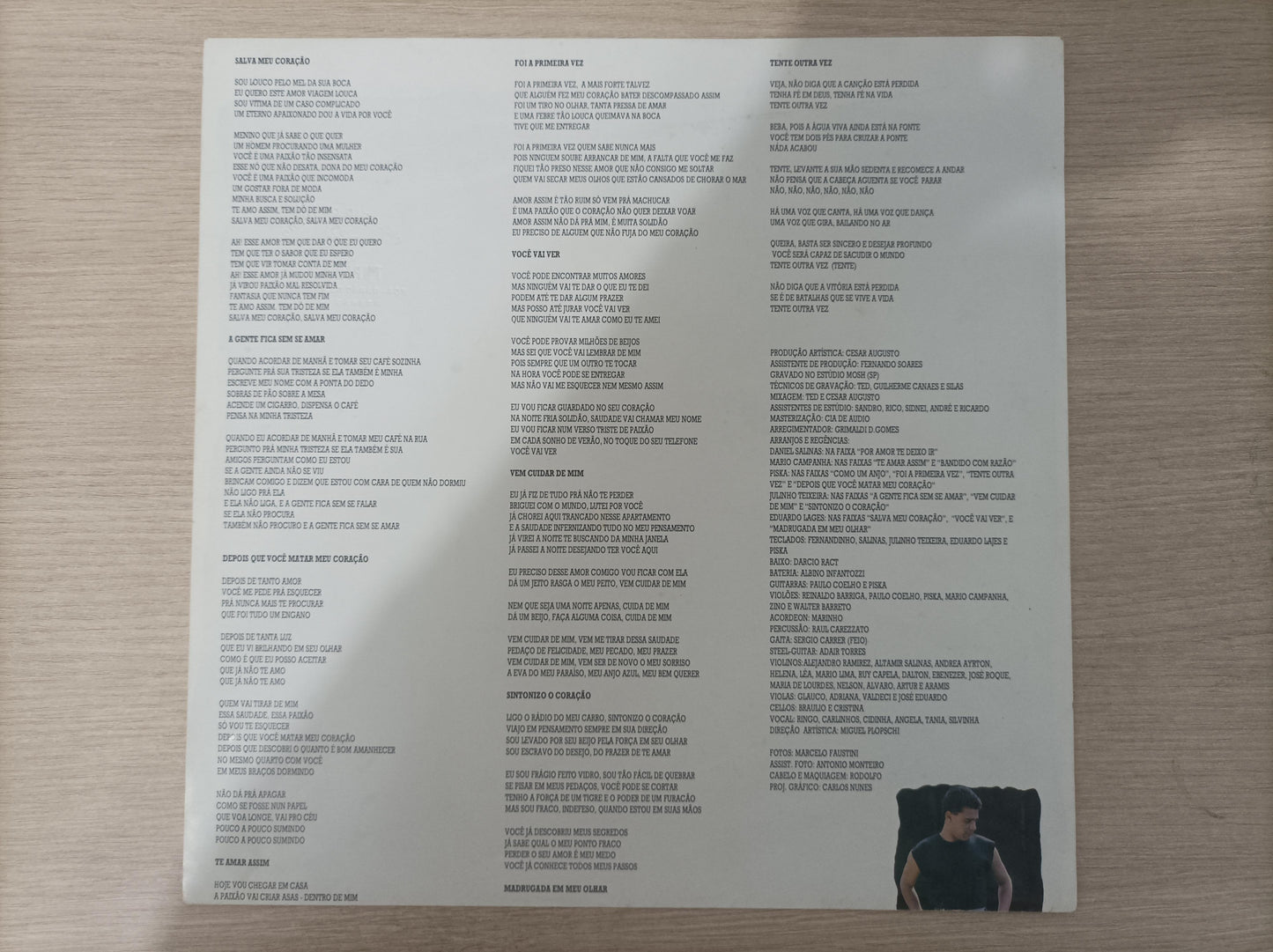 Lp Vinil Zezé Di Camargo & Luciano 1994 Com Encarte