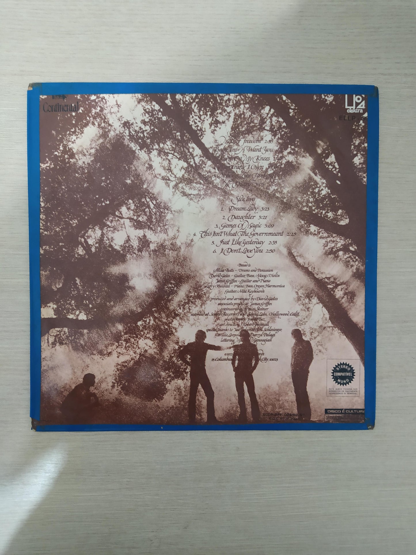 Lp Vinil Bread Baby I'm-A Want You