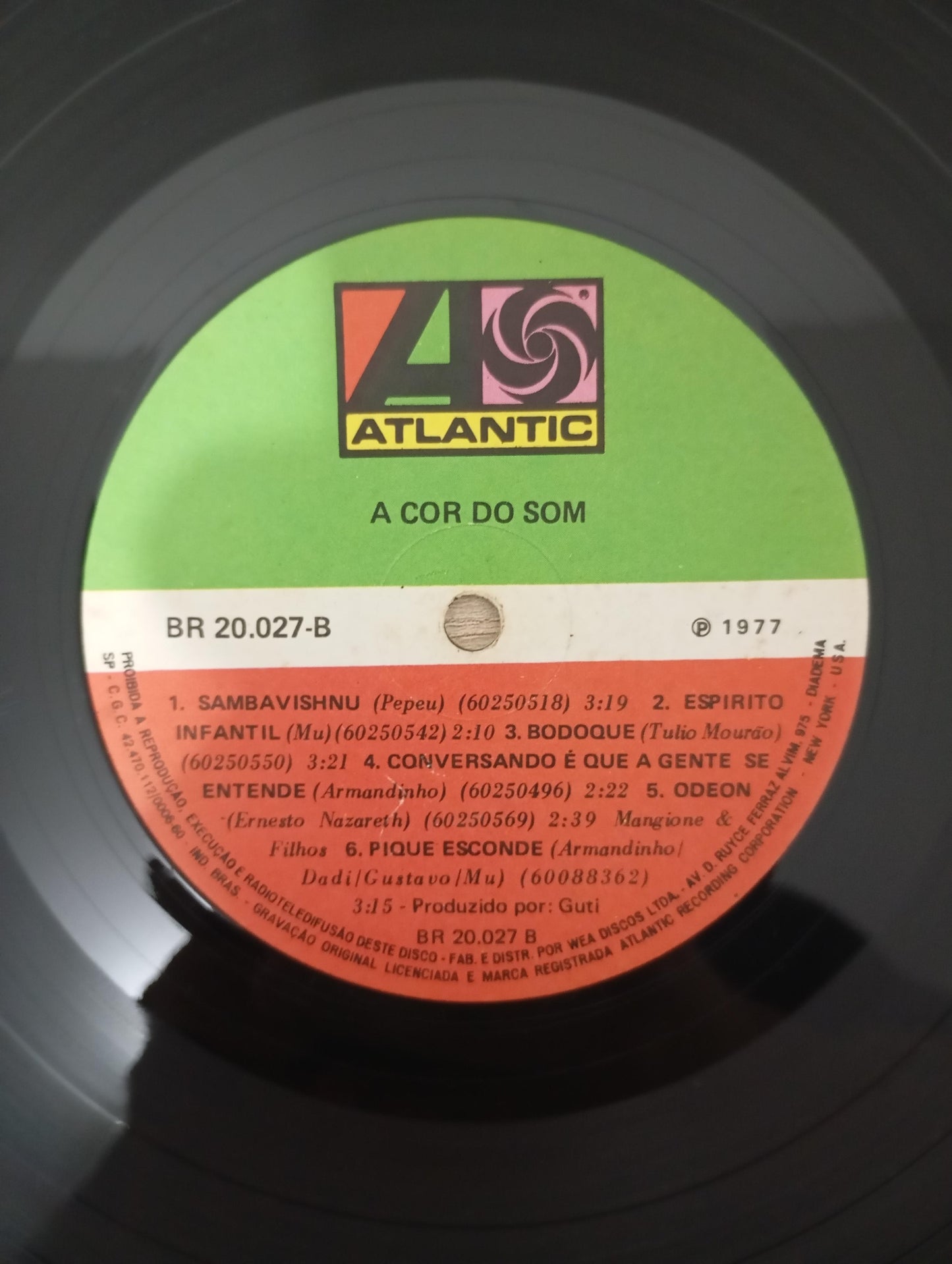 Lp Vinil A Cor Do Som 1977