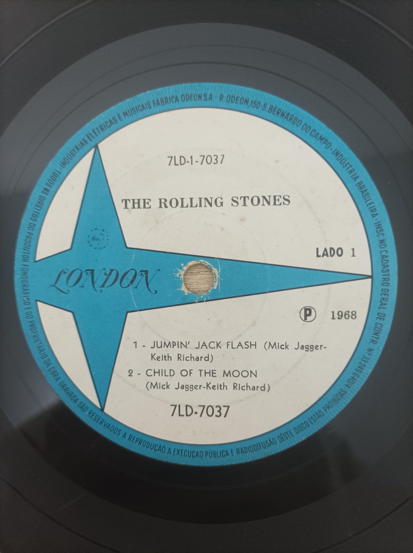 Compacto Vinil The Rolling Stones Jumpin' Jack Flash
