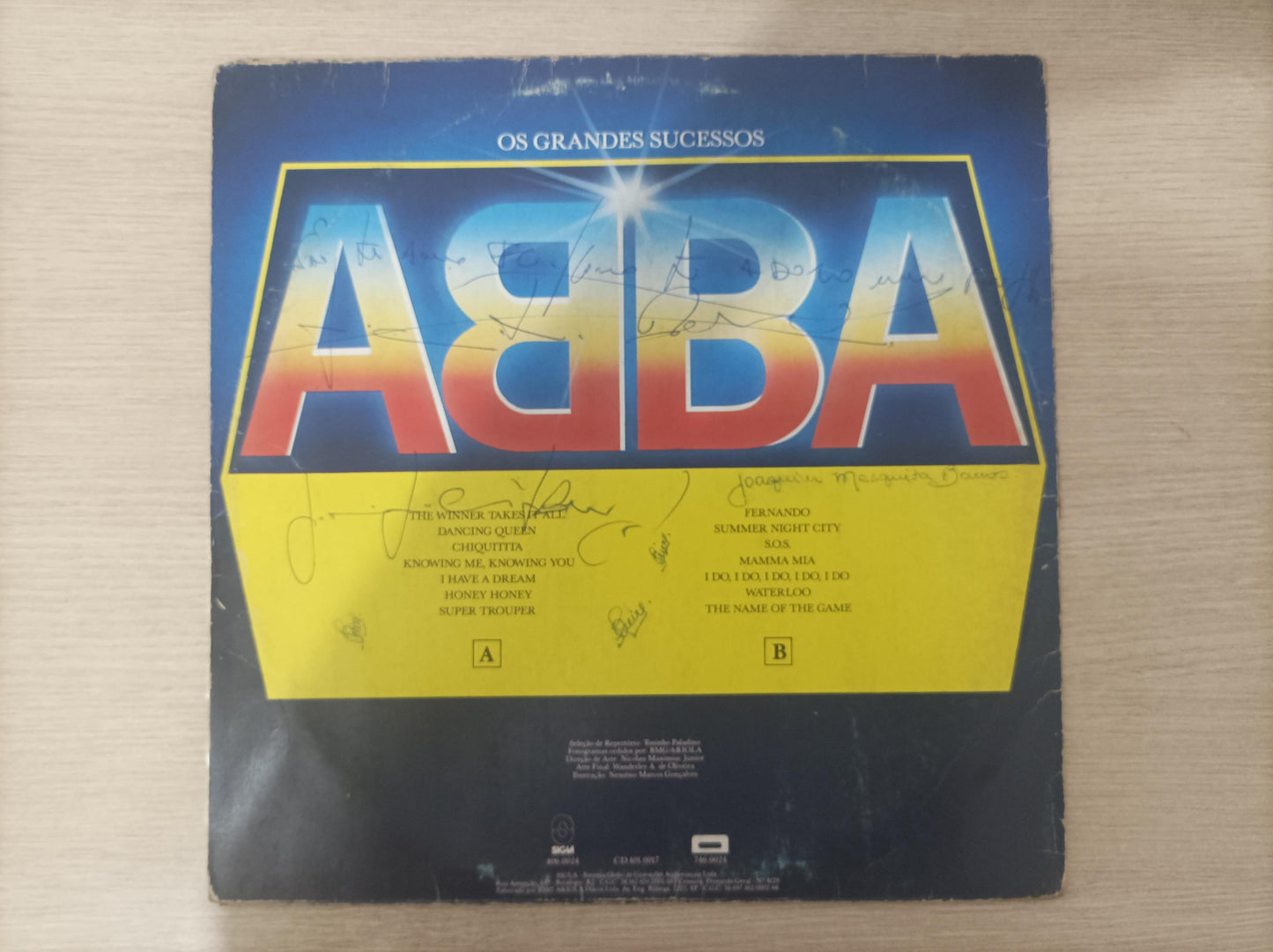 Lp Vinil ABBA Os Grandes Sucessos
