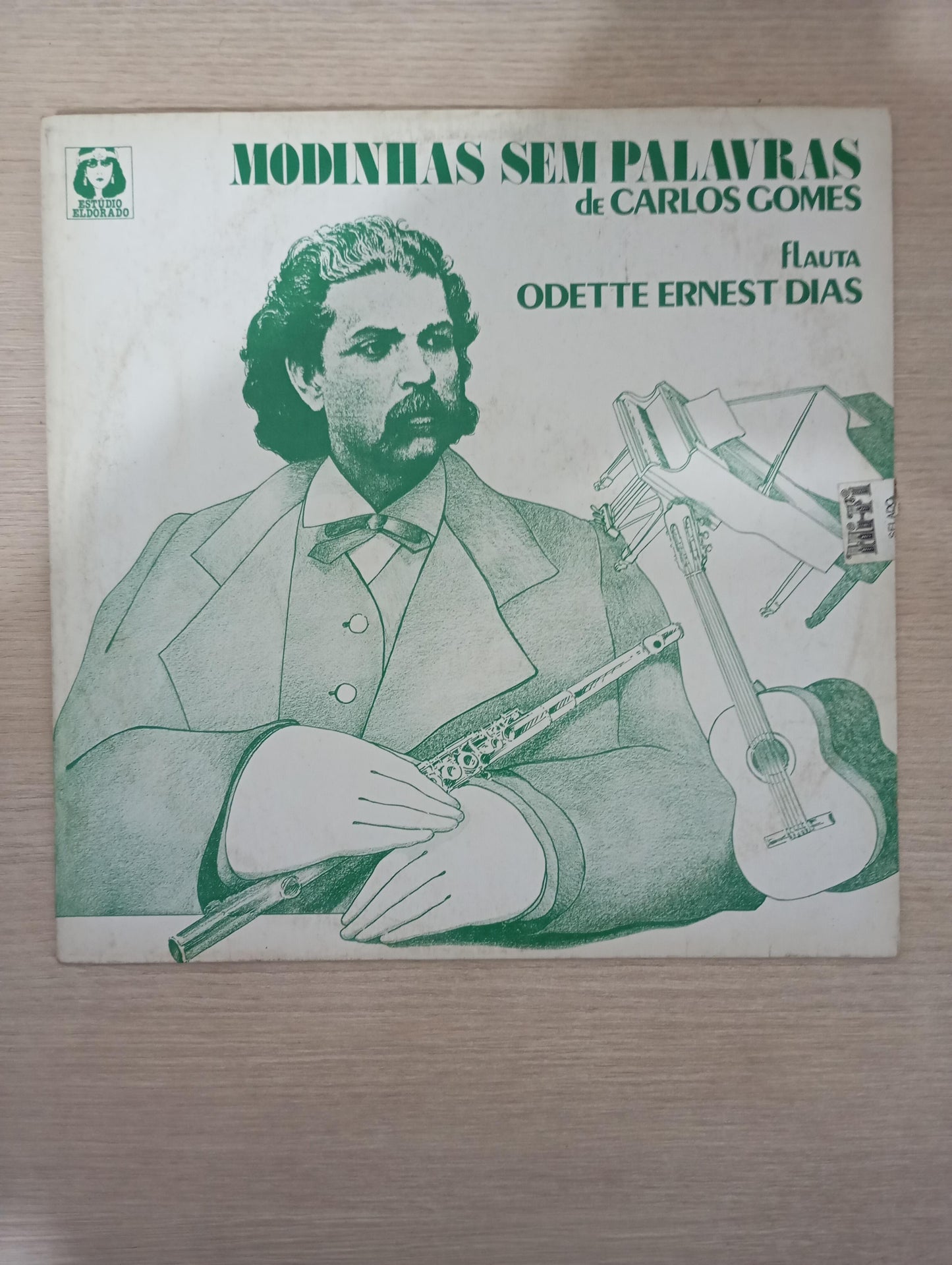 Lp Vinil Odette Dias Modinhas Sem Palavras De Carlos Gomes