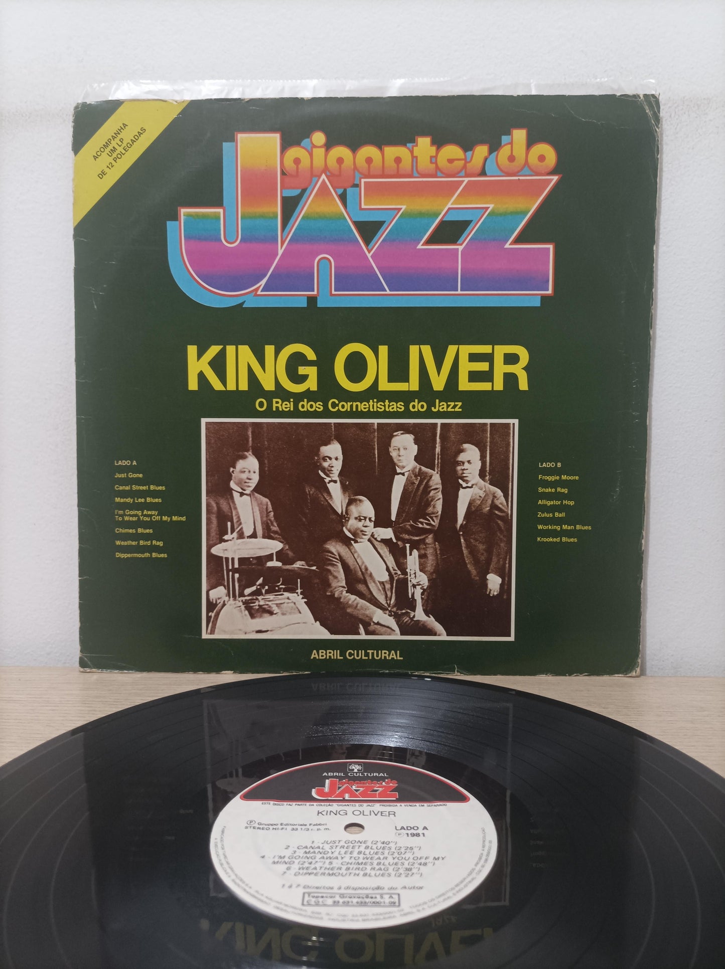 Lp Vinil King Oliver Gigantes do Jazz