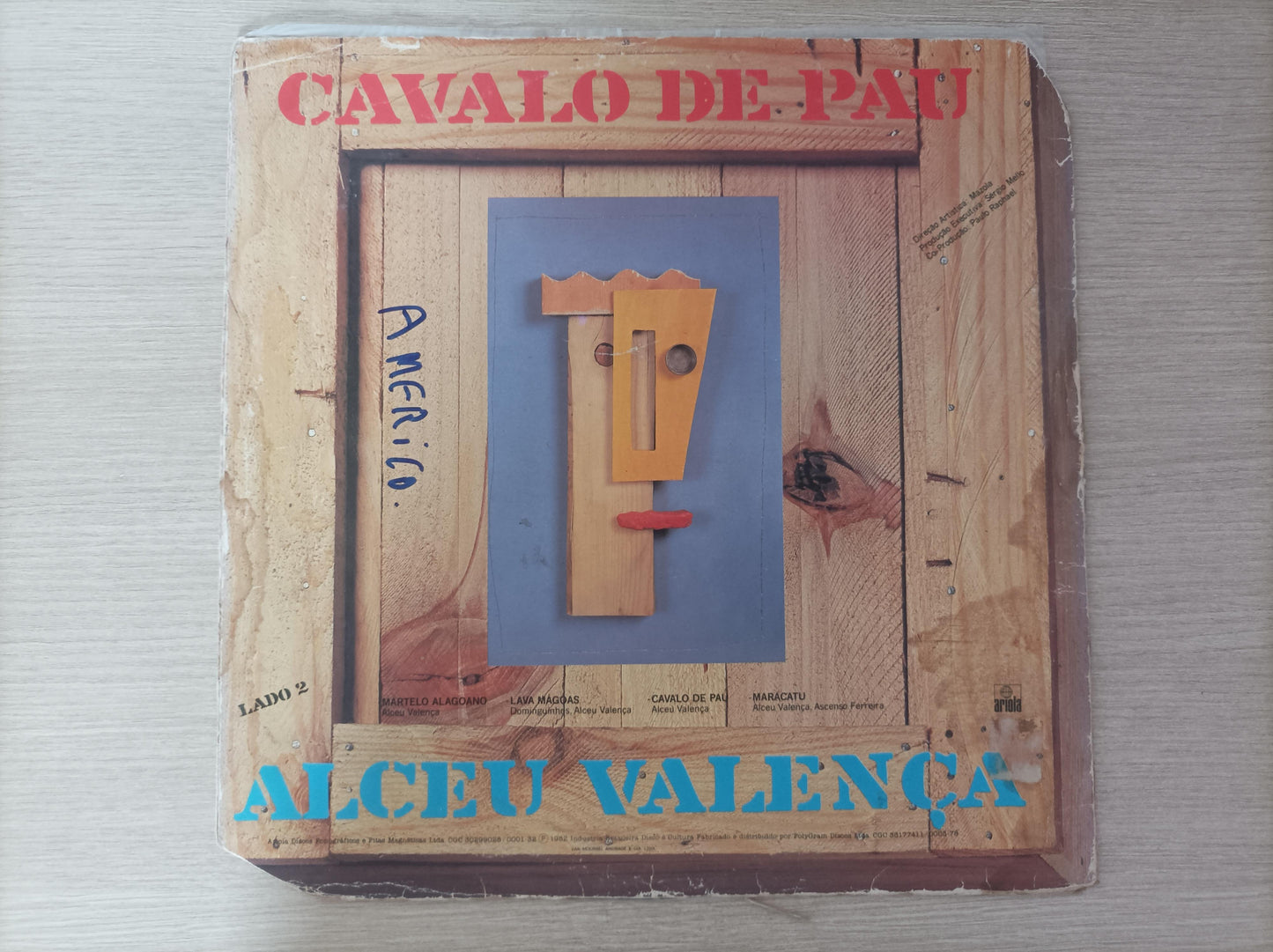 Lp Vinil Alceu Valença Cavalo De Pau