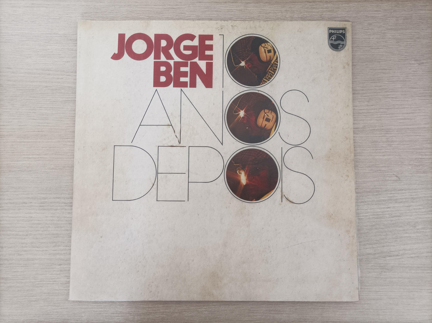 Lp Vinil Jorge Ben 10 Anos Depois Capa Dupla