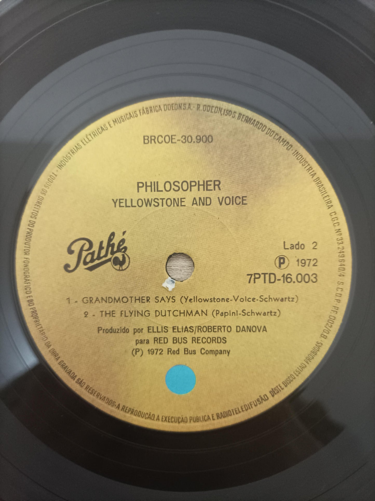 Vinil Compacto Yellowstone & Voice Philosopher