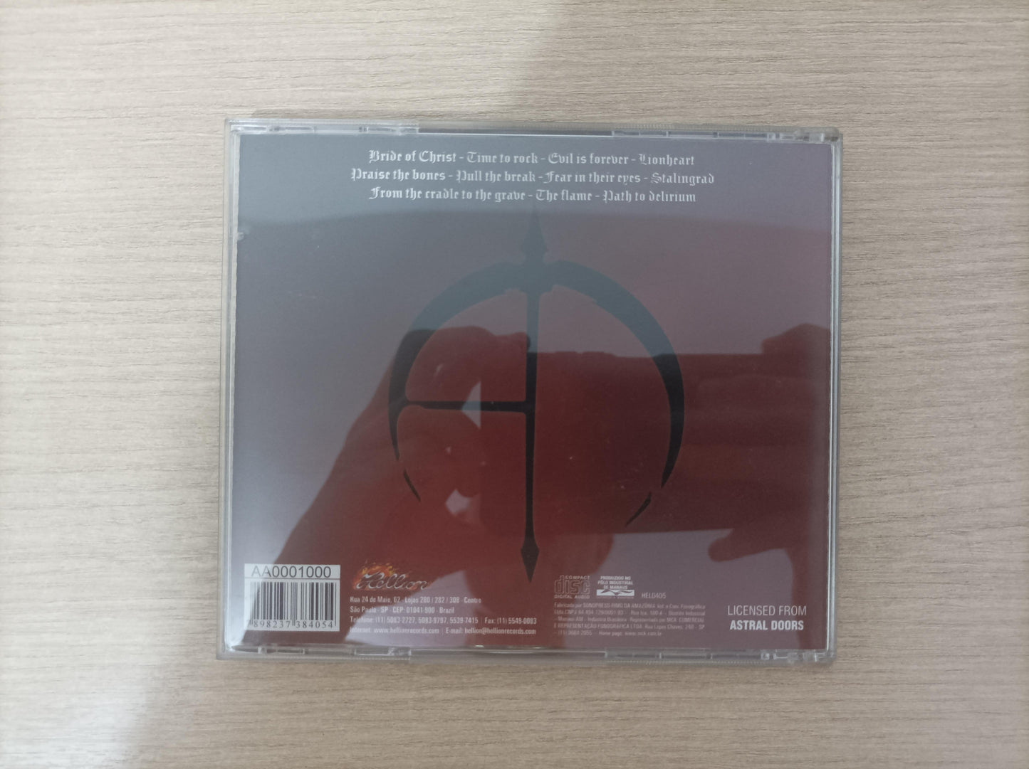 CD Astral Doors Evil Is Forever