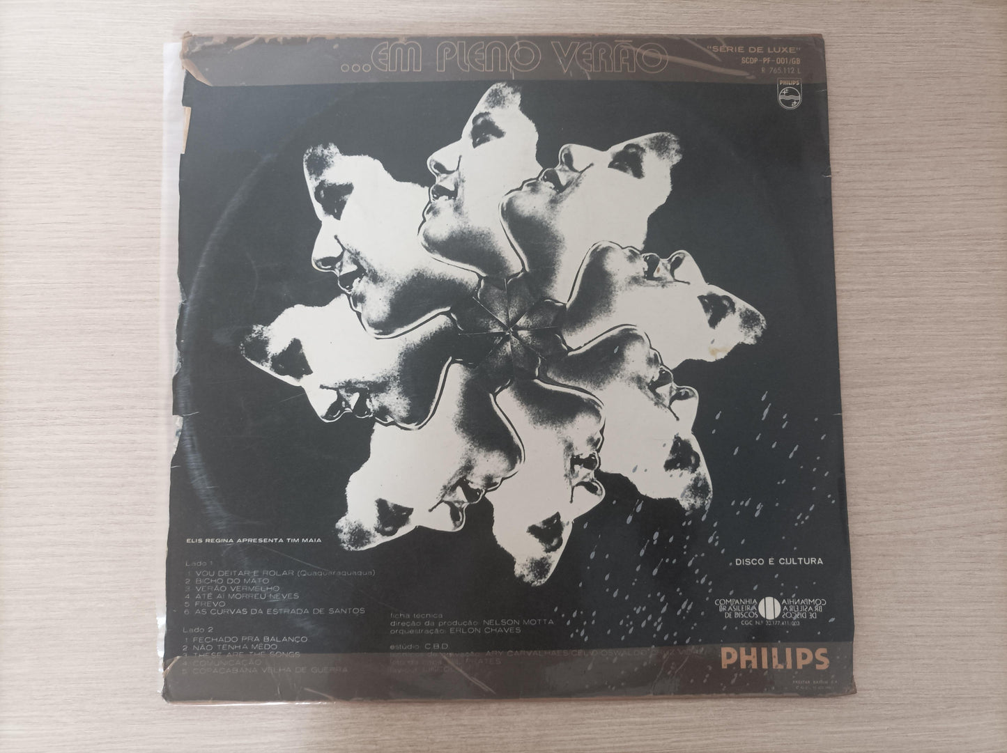 Disco Vinil Em pleno verão Elis Regina A