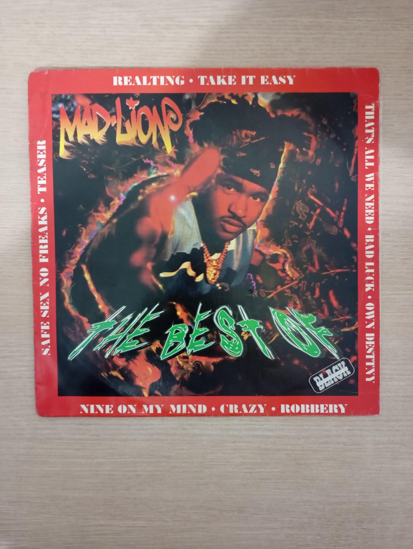 Lp Vinil Mad Lion The Best Of, Leia