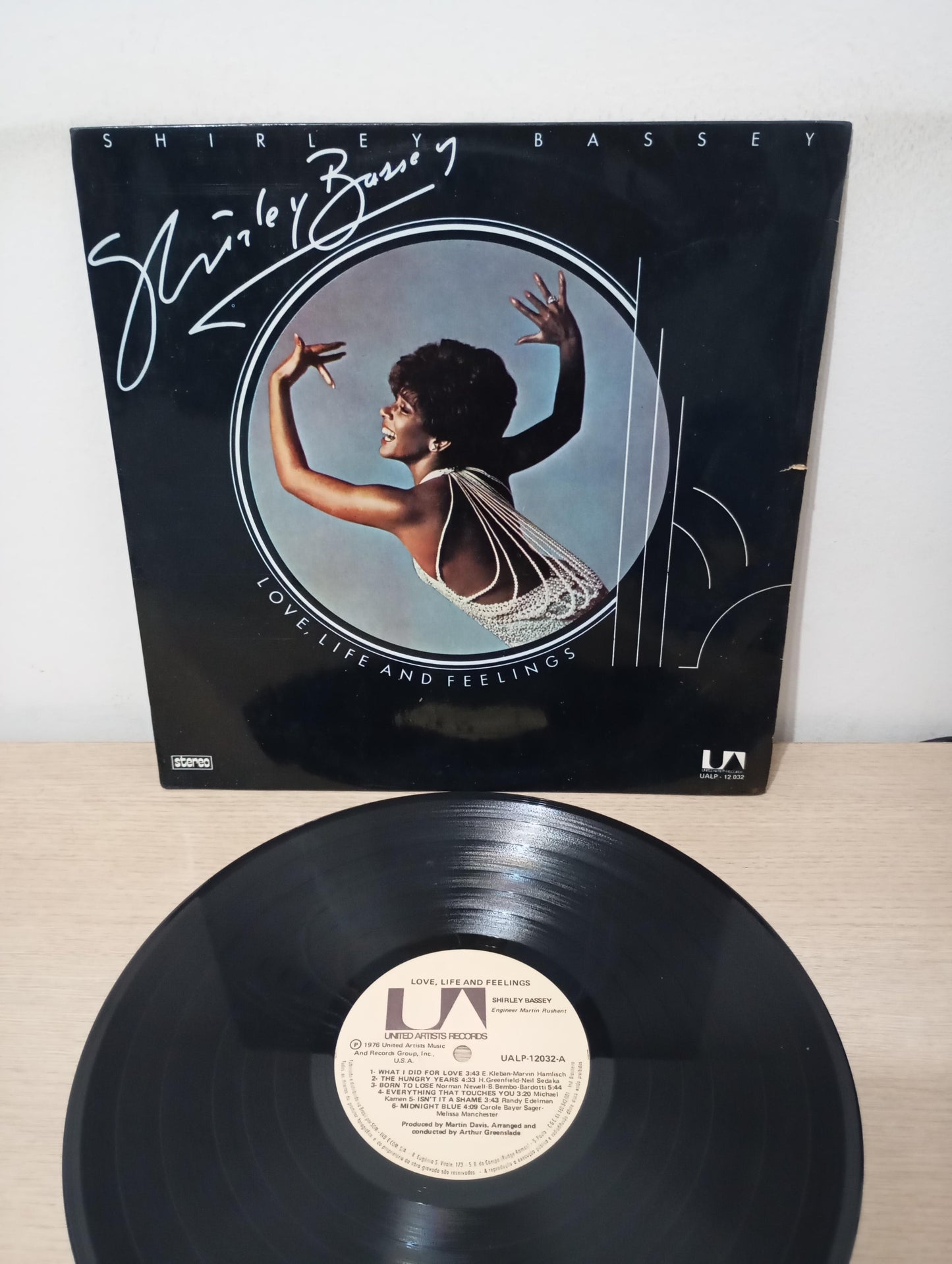 Lp Vinil Shirley Bassey Love, Life And Feelings