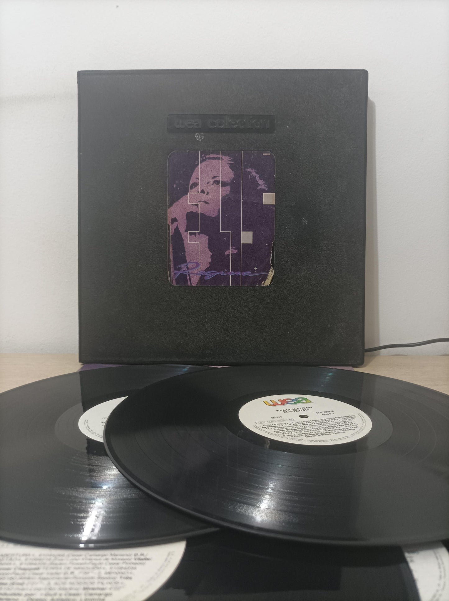 Lp Vinil Box Elis Regina WEA Collection Quádruplo C/ Encarte