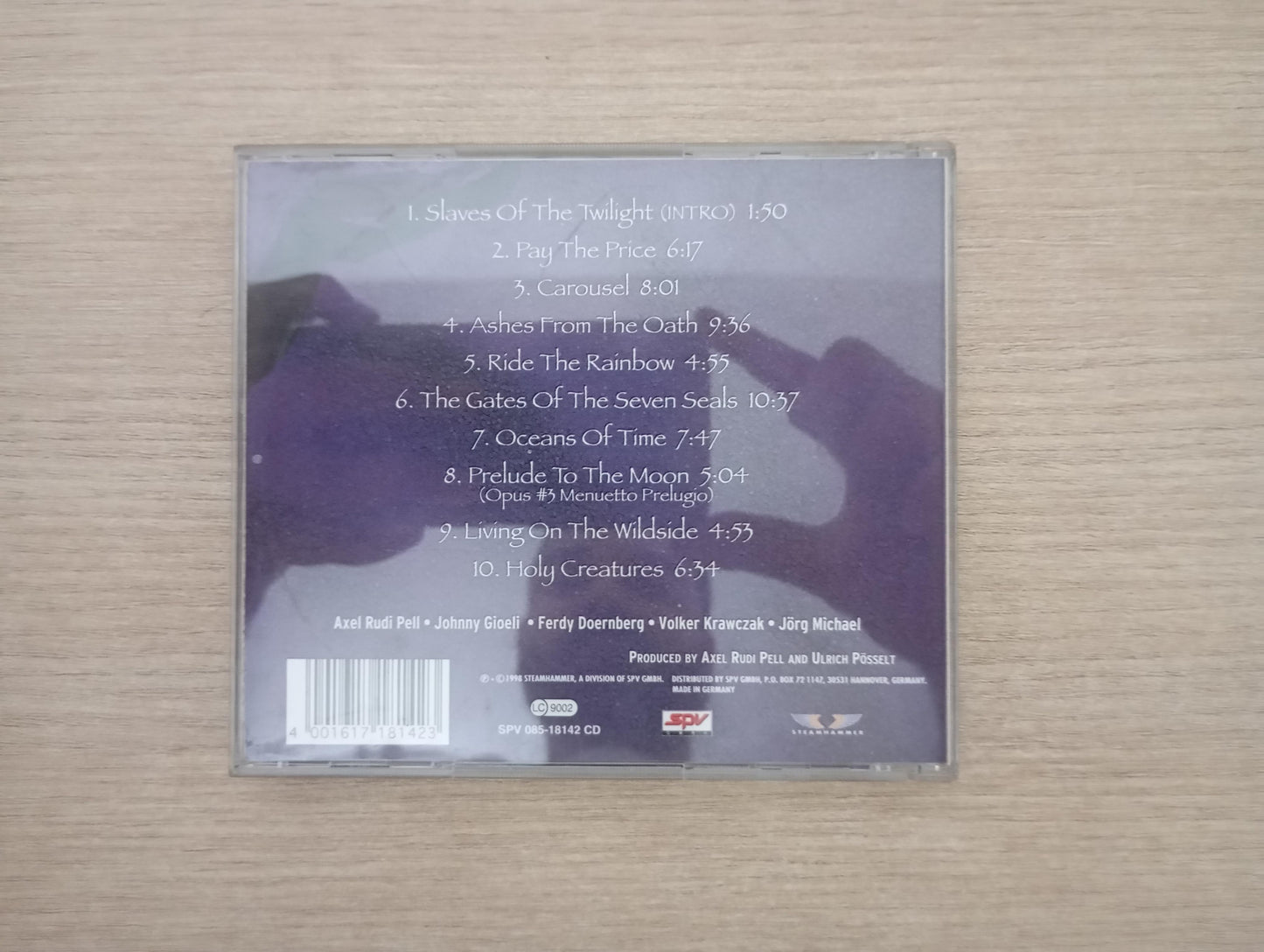 CD Axel Rudi Pell Oceans Of Time Importado