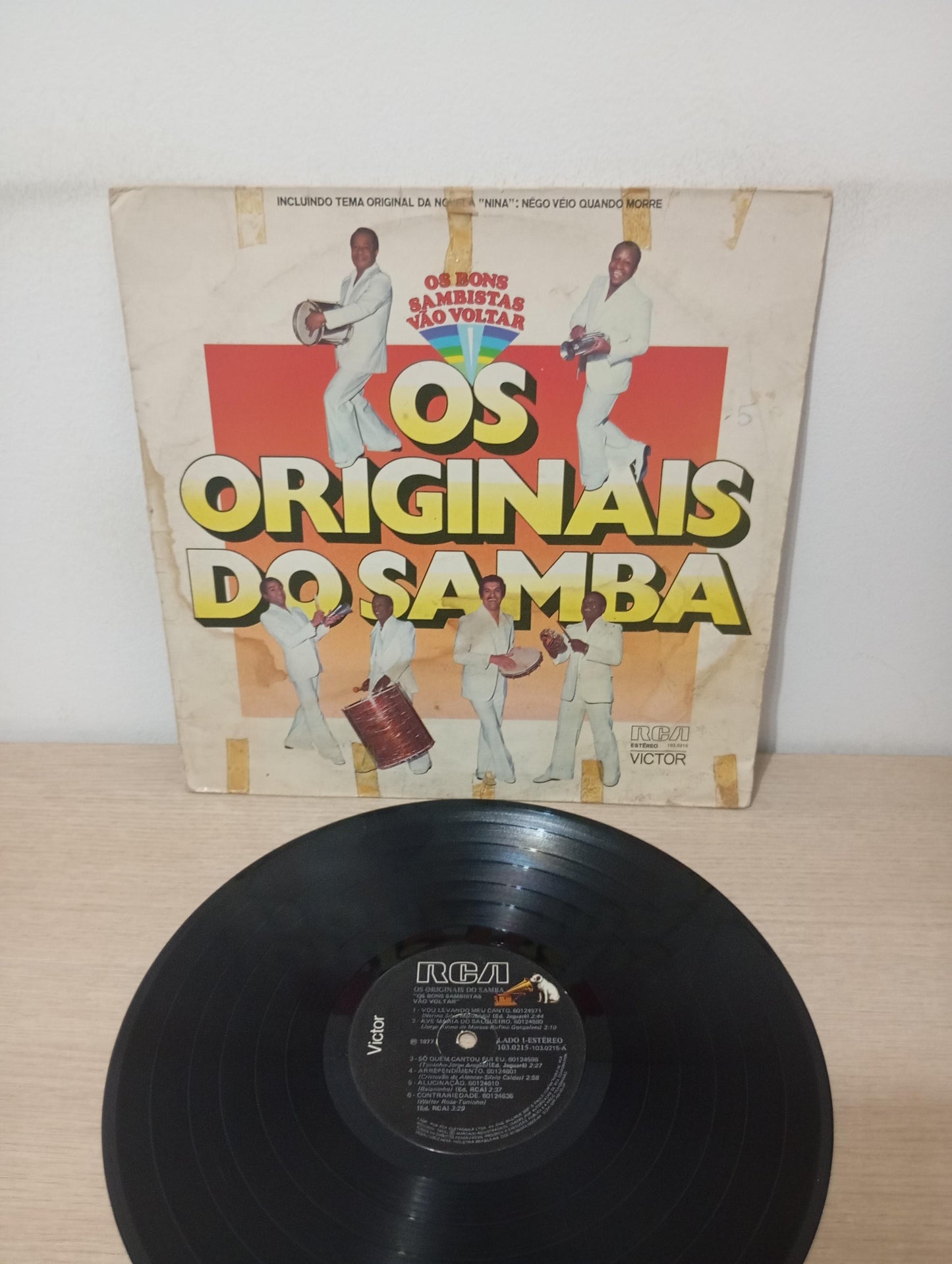 Lp Vinil Os Originais Do Samba Os Bons Sambistas Vão Voltar