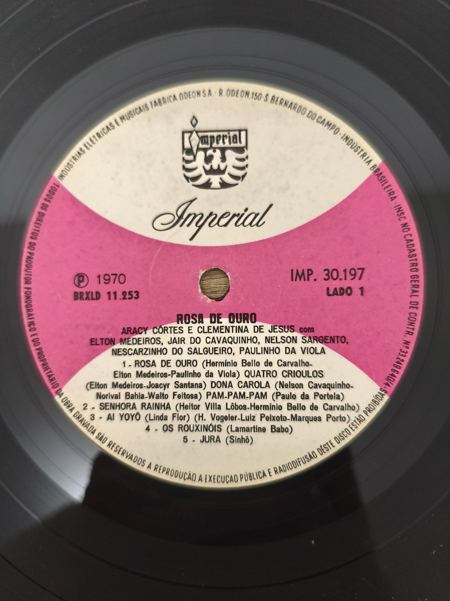 Lp Vinil Aracy Côrtes Rosa De Ouro