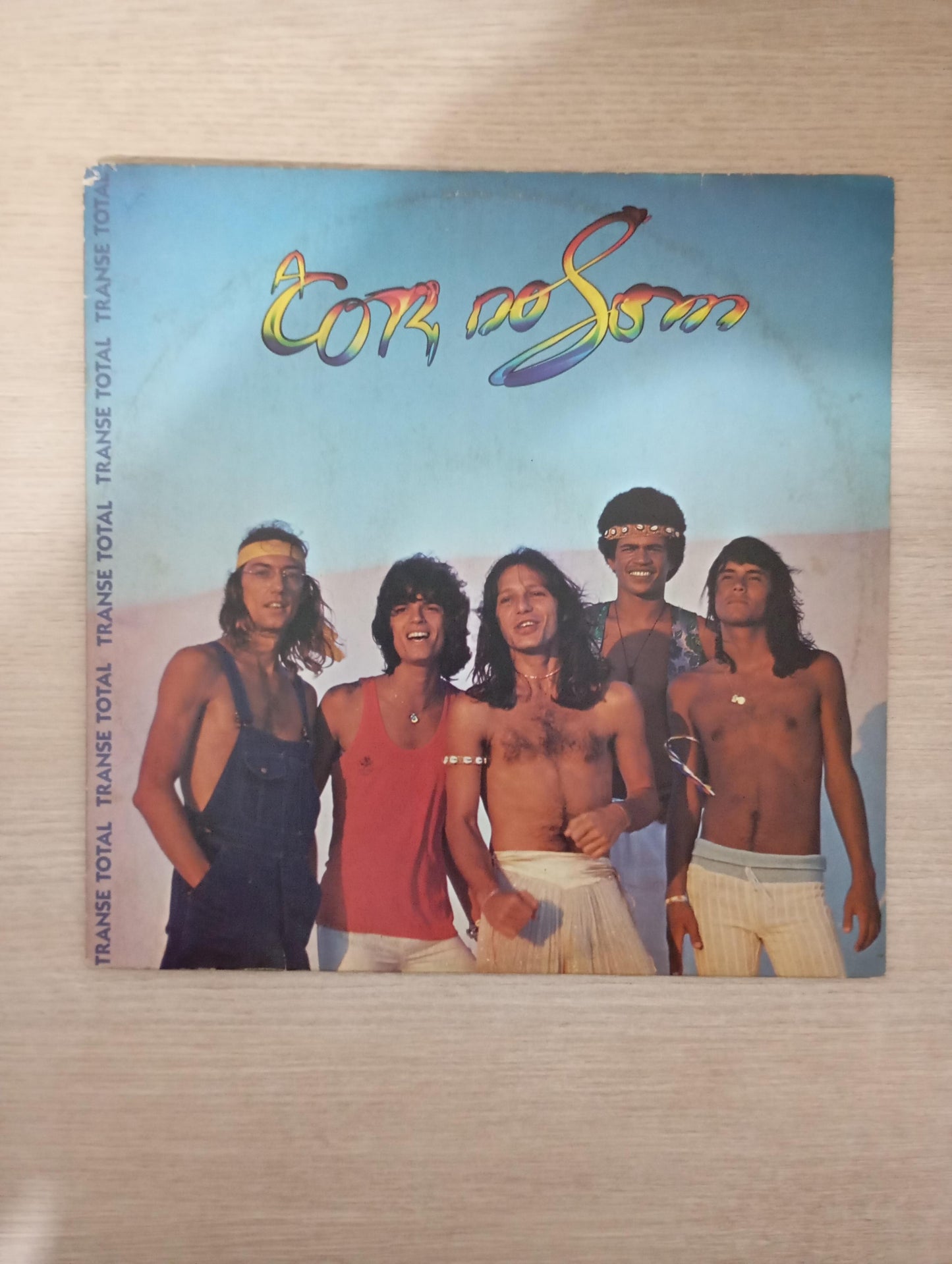 Disco Vinil Transe Total A Cor Do Som Com Encarte A