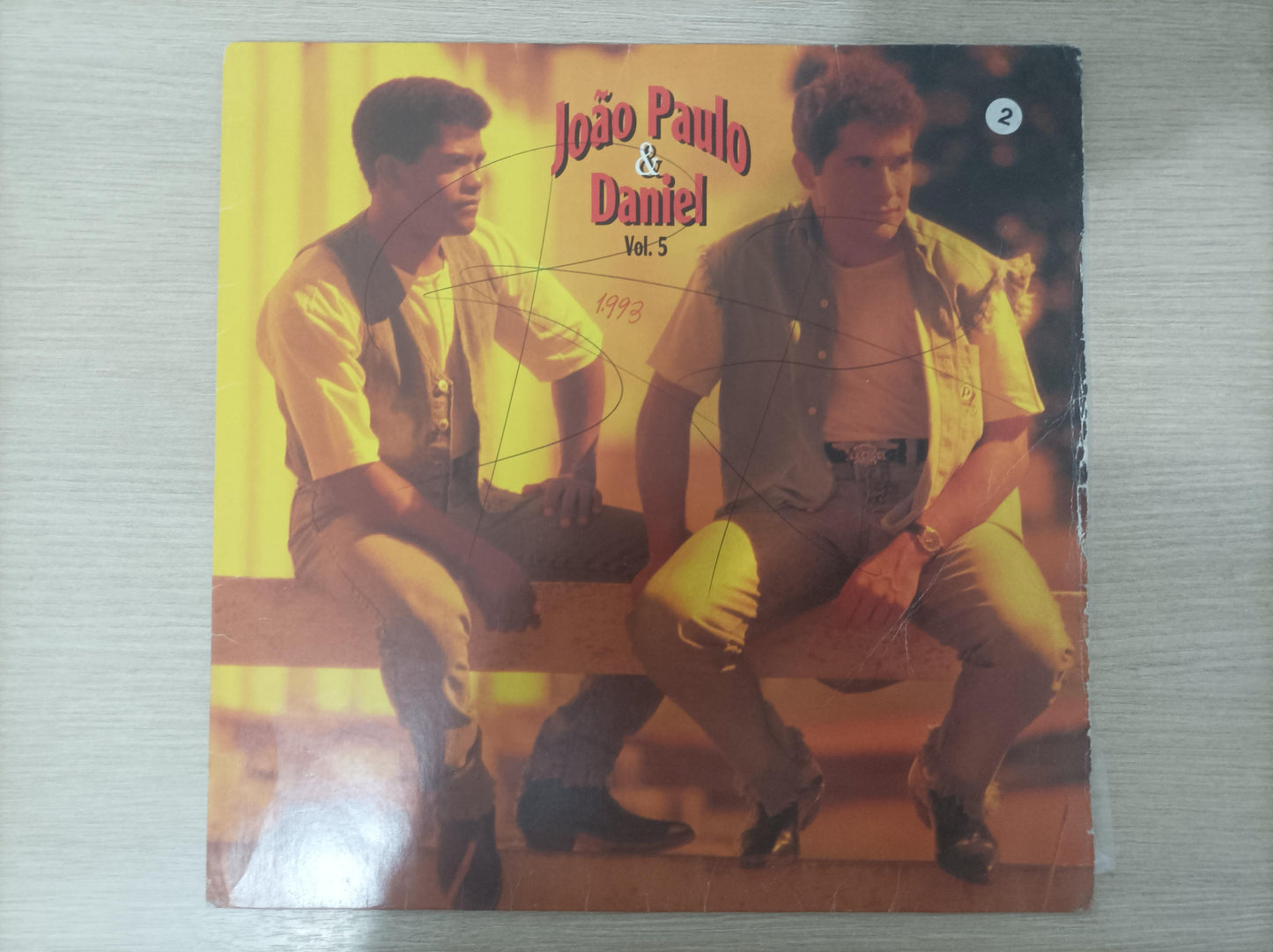 Lp Vinil João Paulo & Daniel Vol. 5 Com Encarte