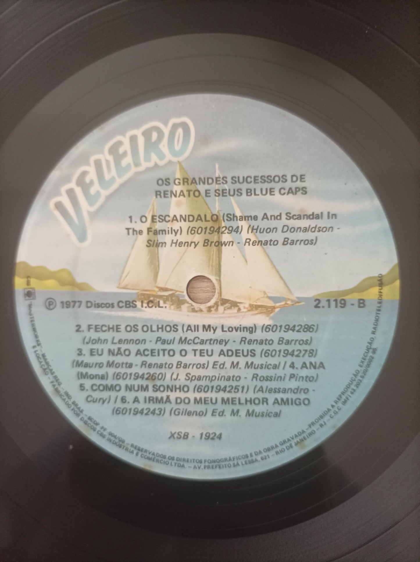 Lp Vinil Renato E Seus Blue Caps Os Grandes Sucessos de