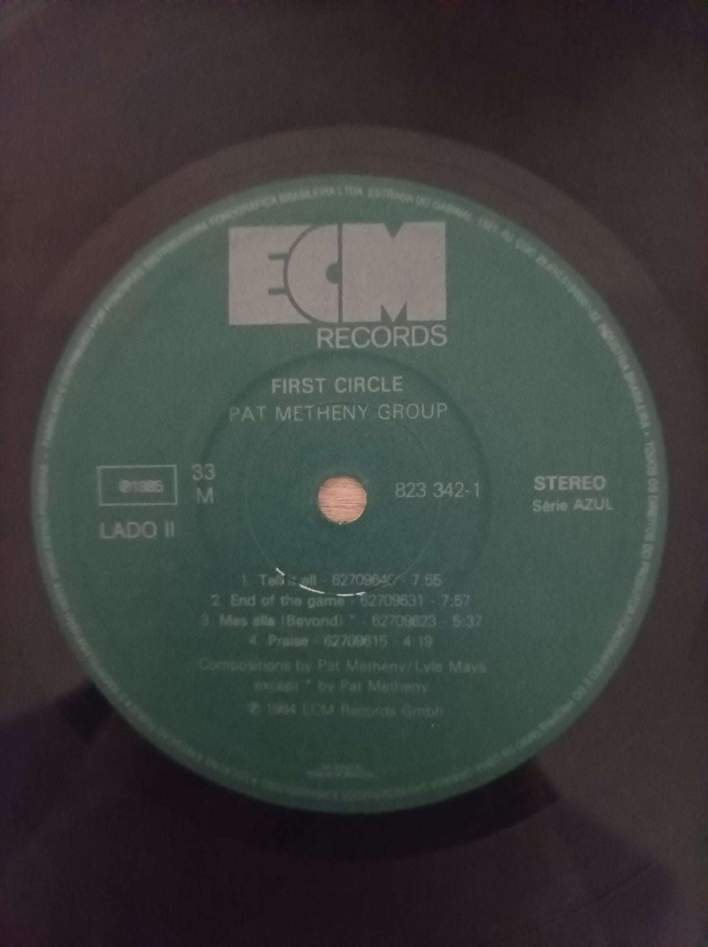 Lp Vinil Pat Metheny Group First Circle