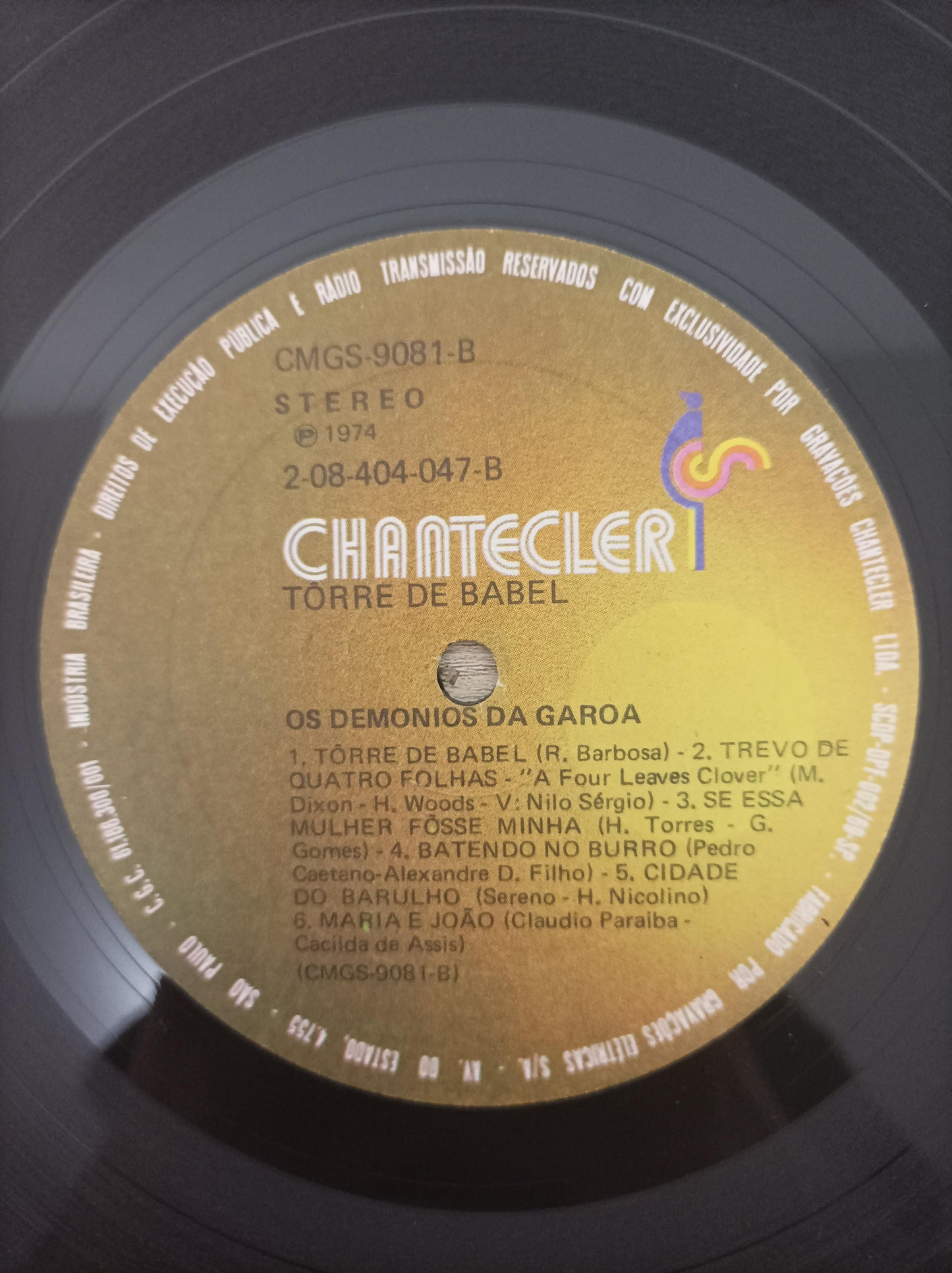 Lp Vinil Os Demônios Da Garoa Tôrre De Babel