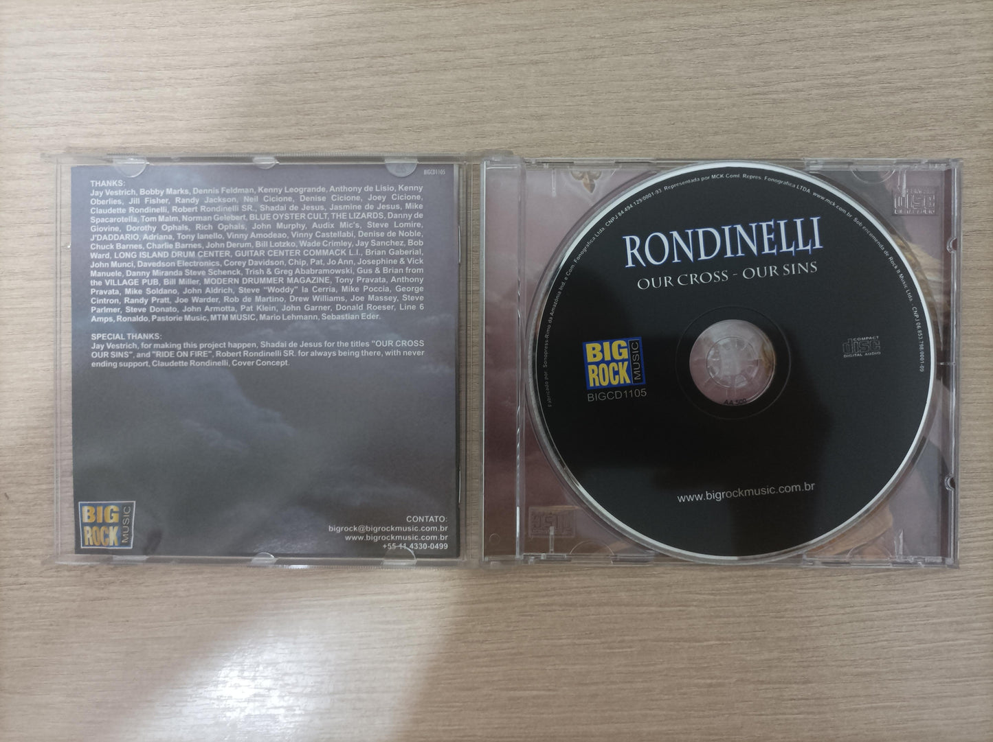 CD Rondinelli Our Cross Our Sins