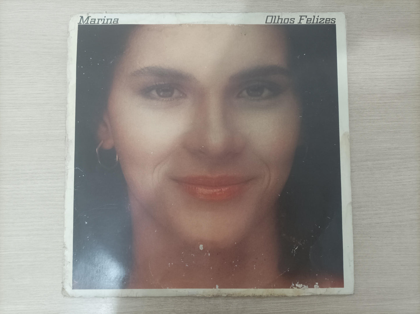 Lp Vinil Marina Lima Olhos Felizes Com Encarte