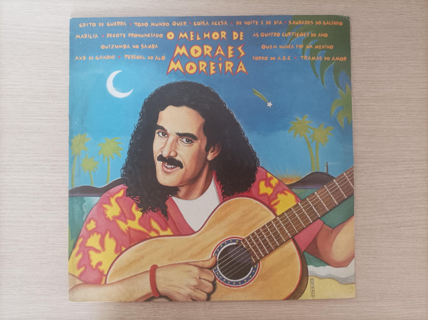 Lp Vinil Moraes Moreira O melhor de Com Encarte
