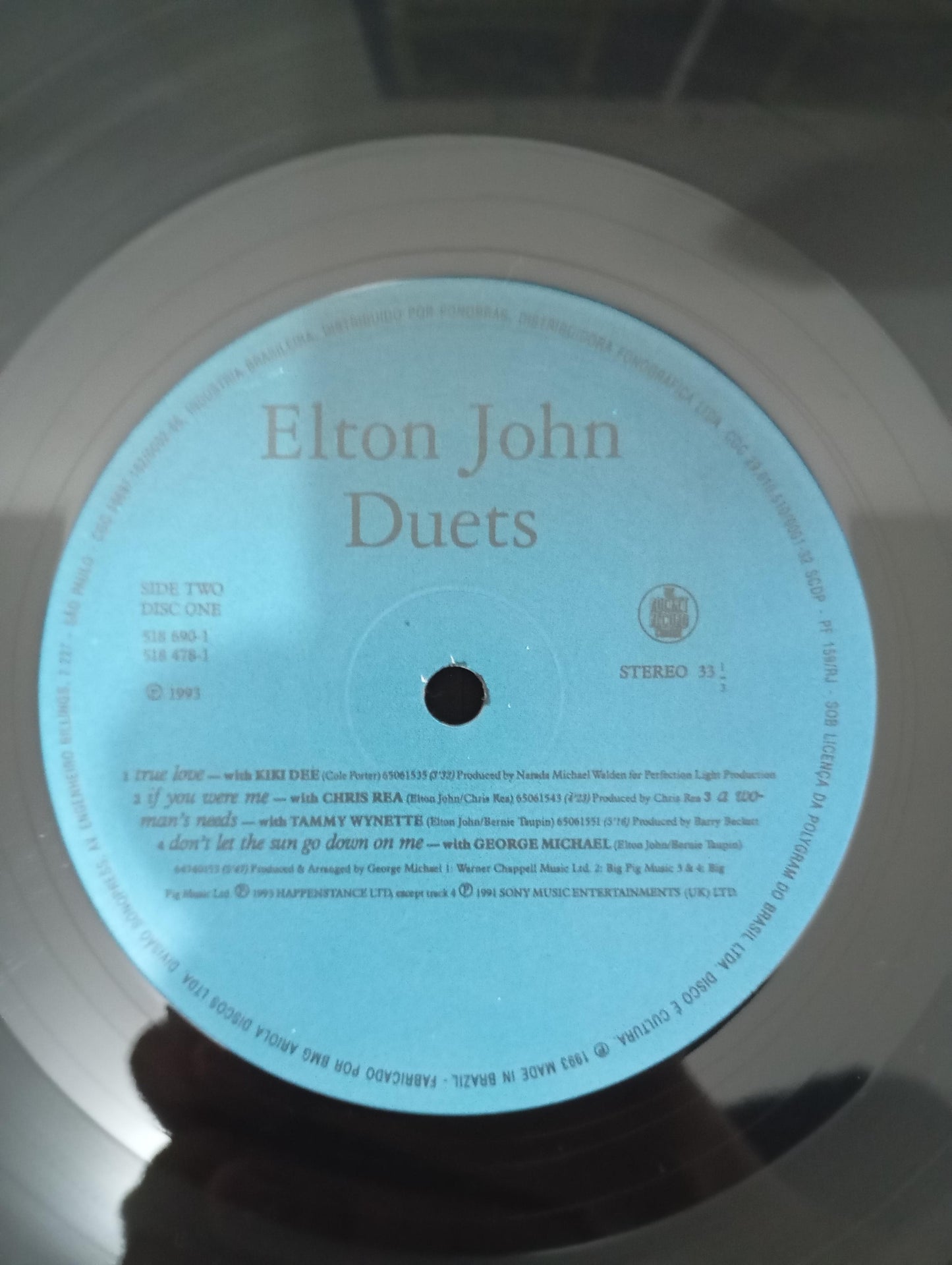 Lp Vinil Elton John Duets Duplo