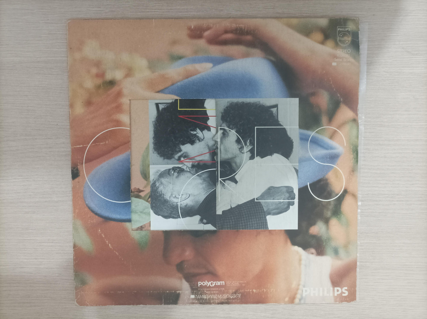 Lp Vinil Caetano Veloso Cores, Nomes Com Encartes