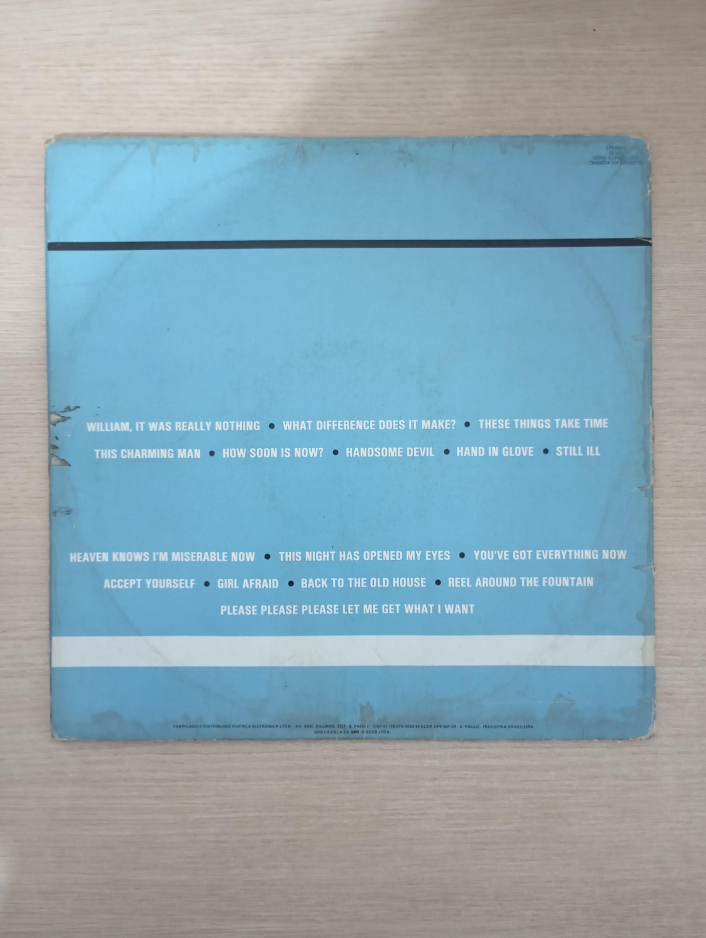 Disco Vinil Hatful Of Hollow The Smiths Capa Dupla C Encarte