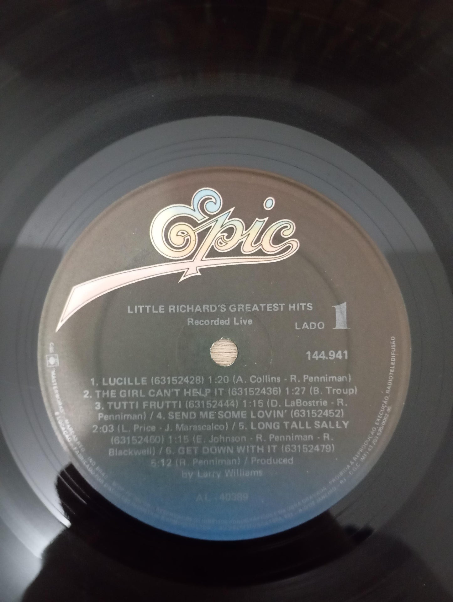 Lp Vinil Little Richard's Greatest Hits Hall Of Fame