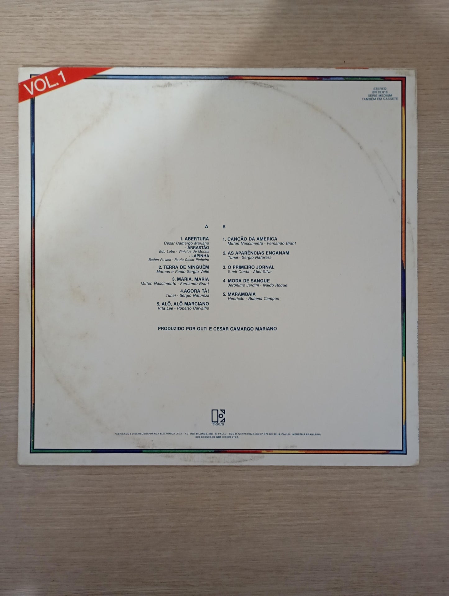 Lp Vinil Elis Regina Saudade Do Brasil (Vol. 1)