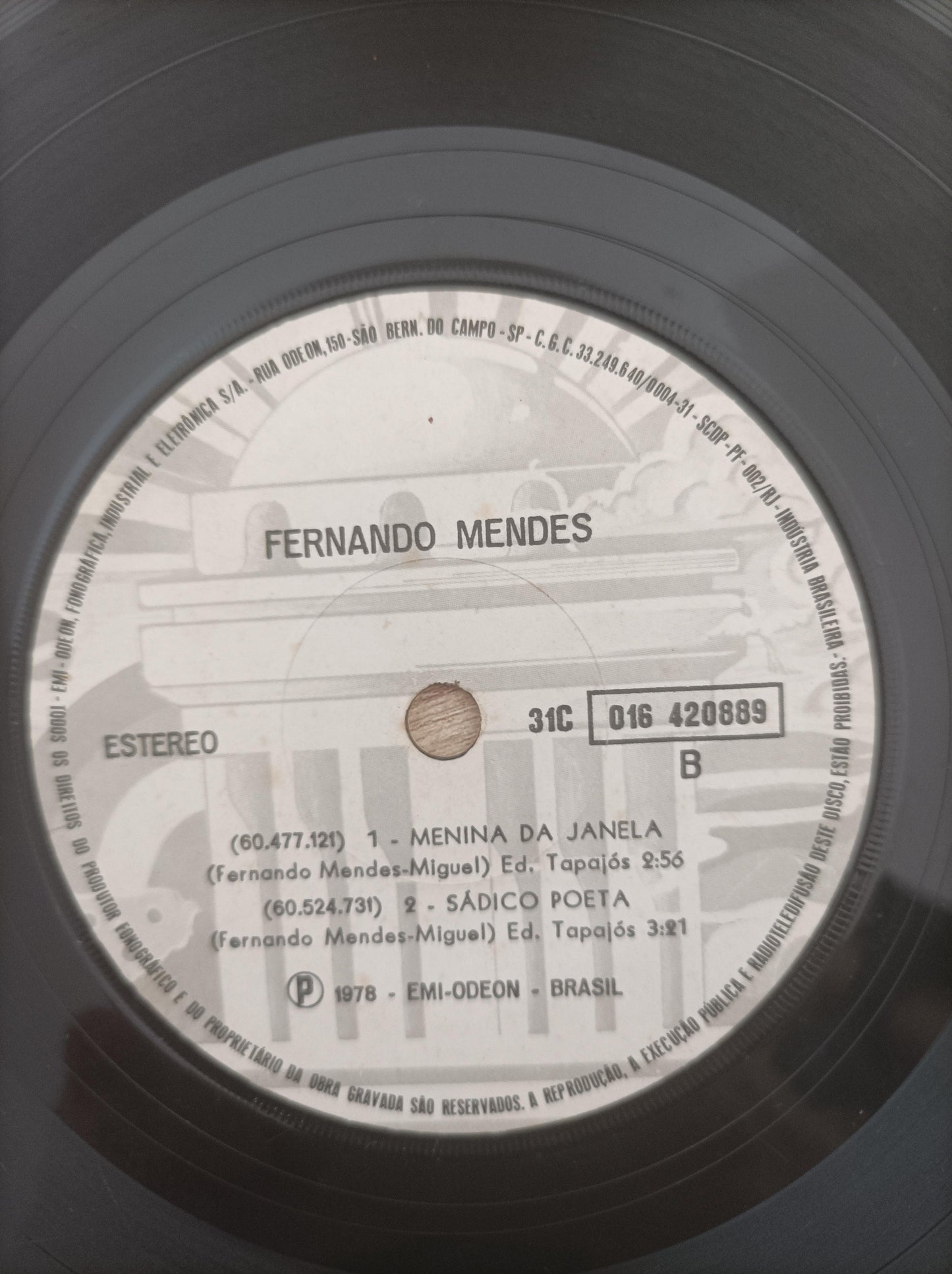 Compacto Vinil Fernando Mendes Você Não Me Ensinou Esquecer