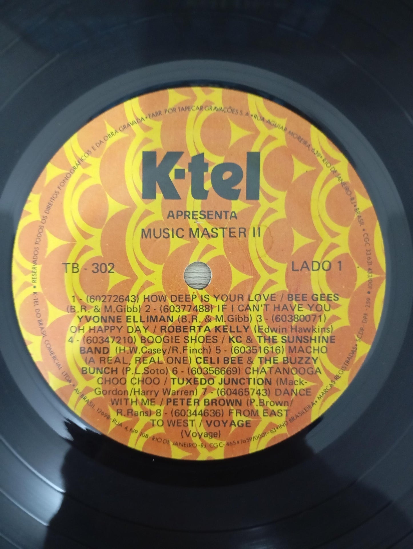 Lp Vinil Music Master Volume 2 K-tel