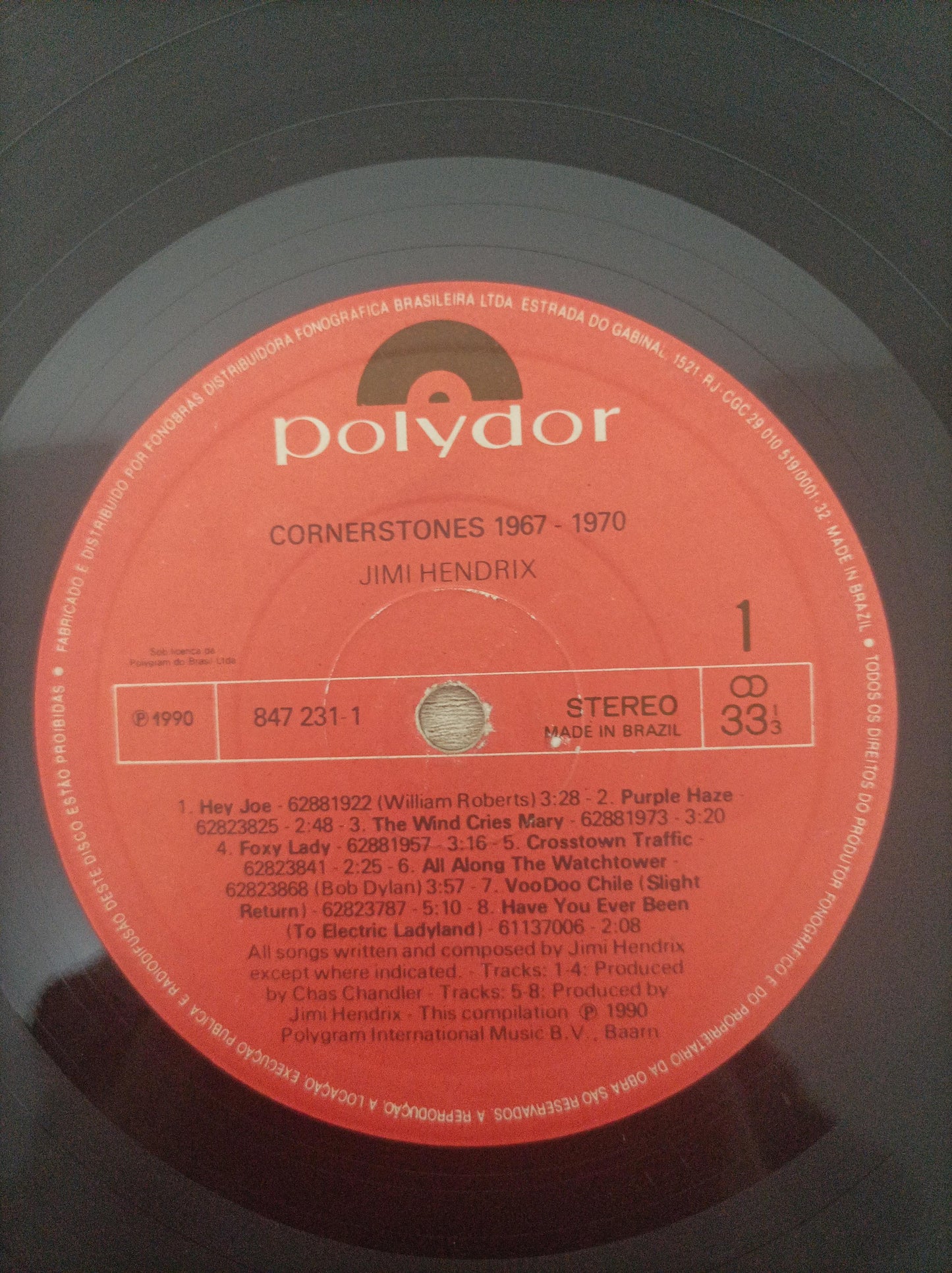 Lp Vinil Jimi Hendrix Cornerstones 1967-1970