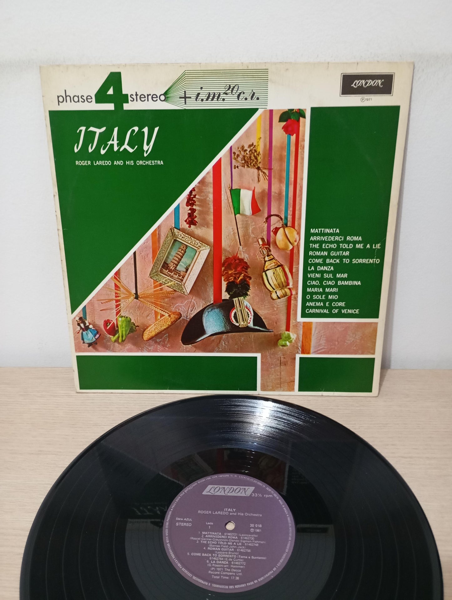 Lp Vinil Roger Laredo And His Orchestra Italy