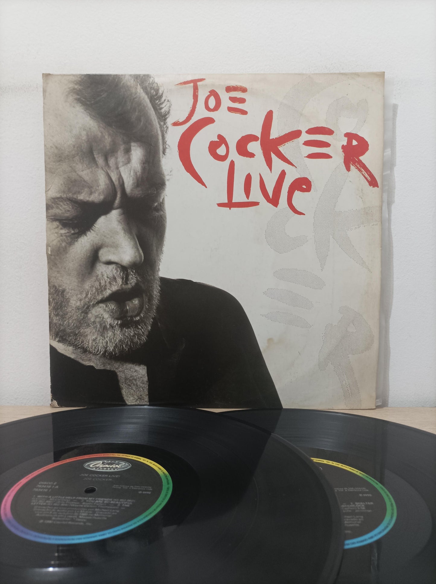 Disco Vinil Live Joe Cocker Duplo A