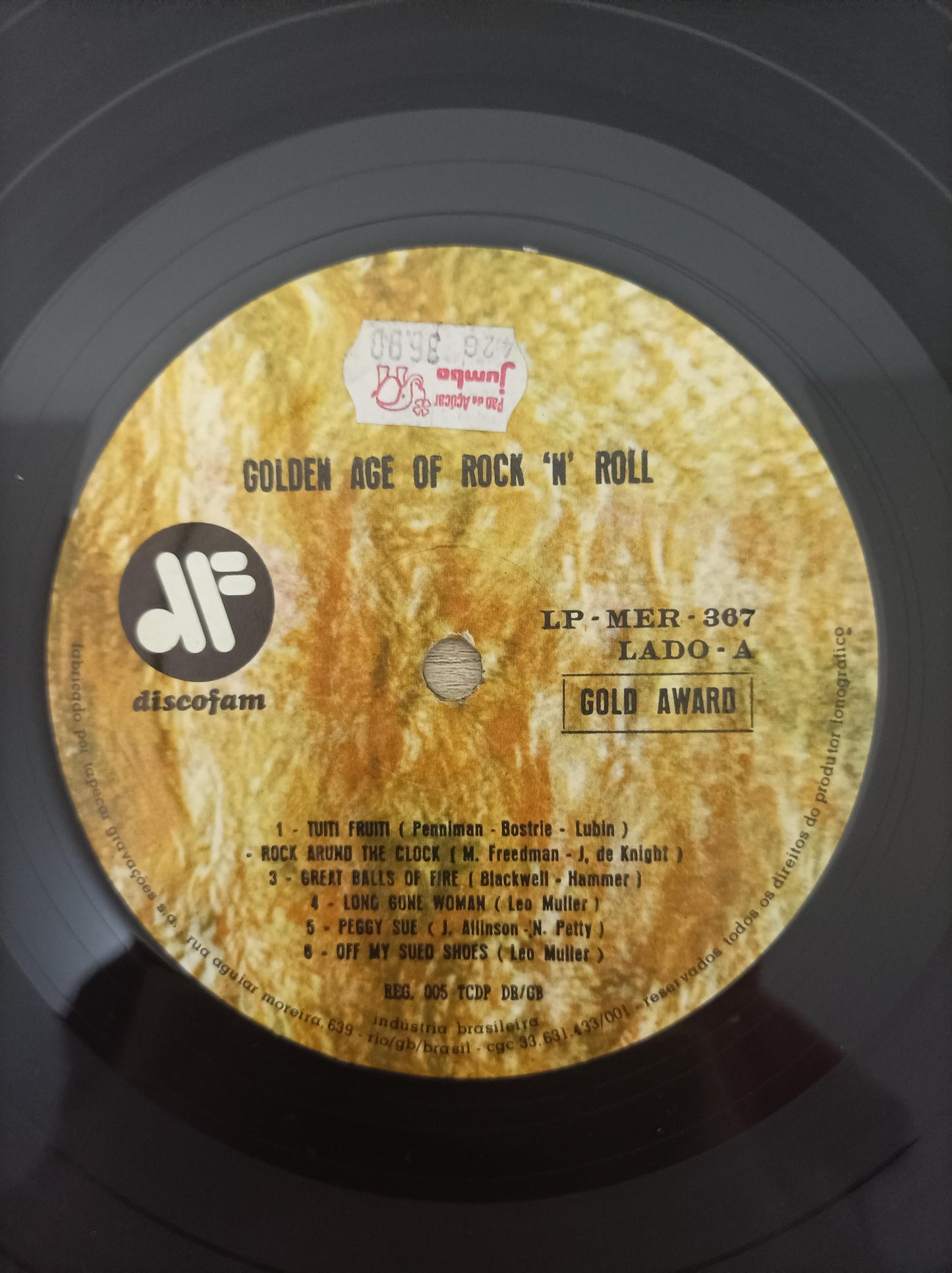 Lp Vinil The Ripoffs Play A Golden Age of Rock