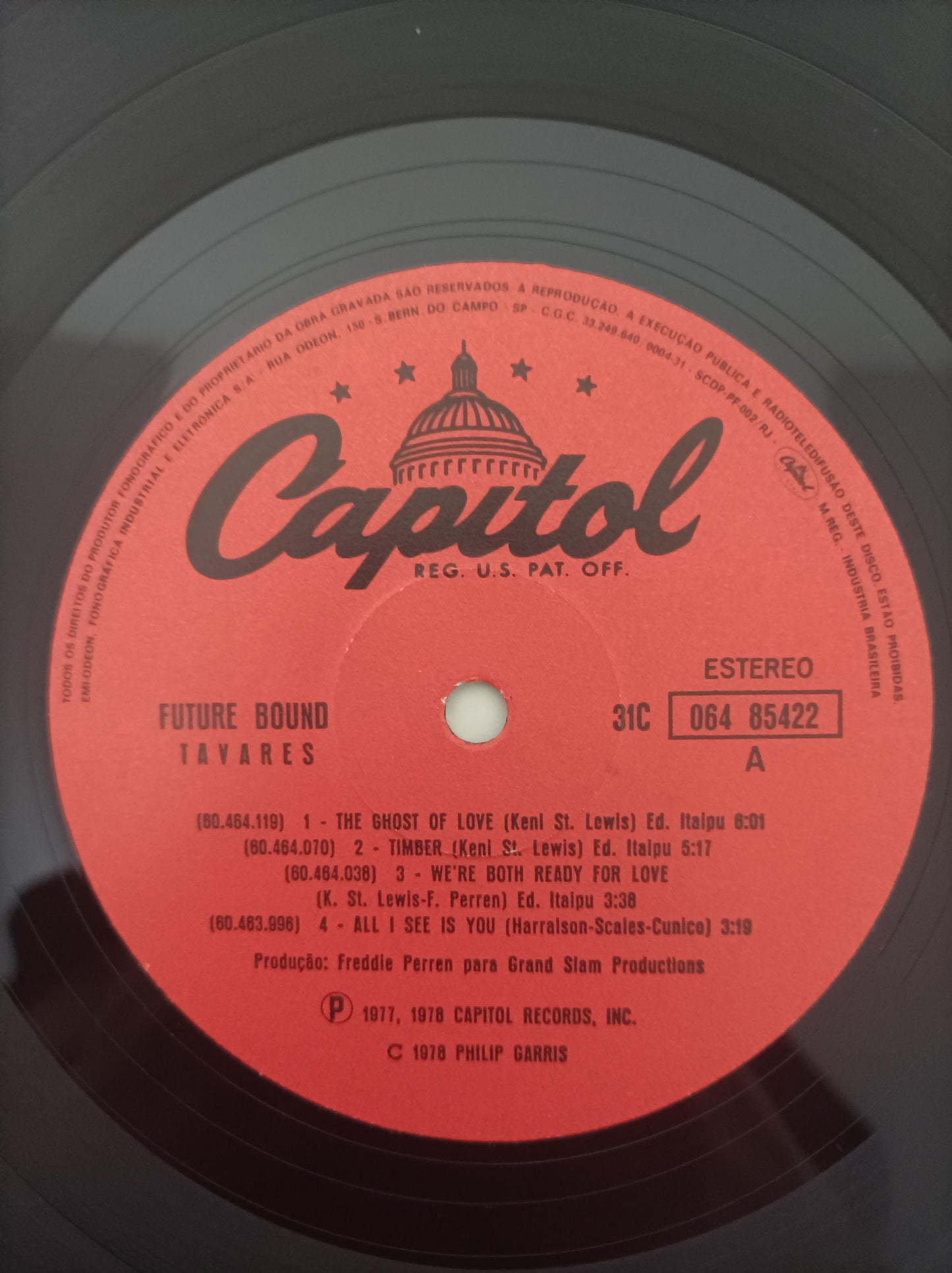 Lp Vinil Tavares Future Bound Com Encarte